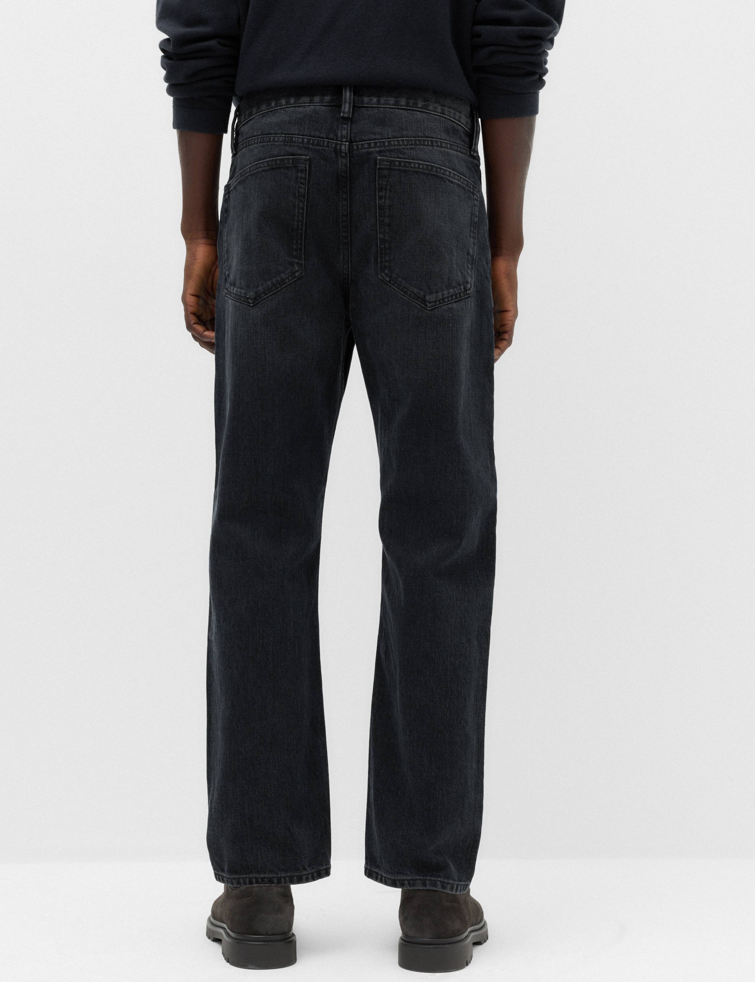 Straight Fit Pure Cotton Jeans 6 of 7