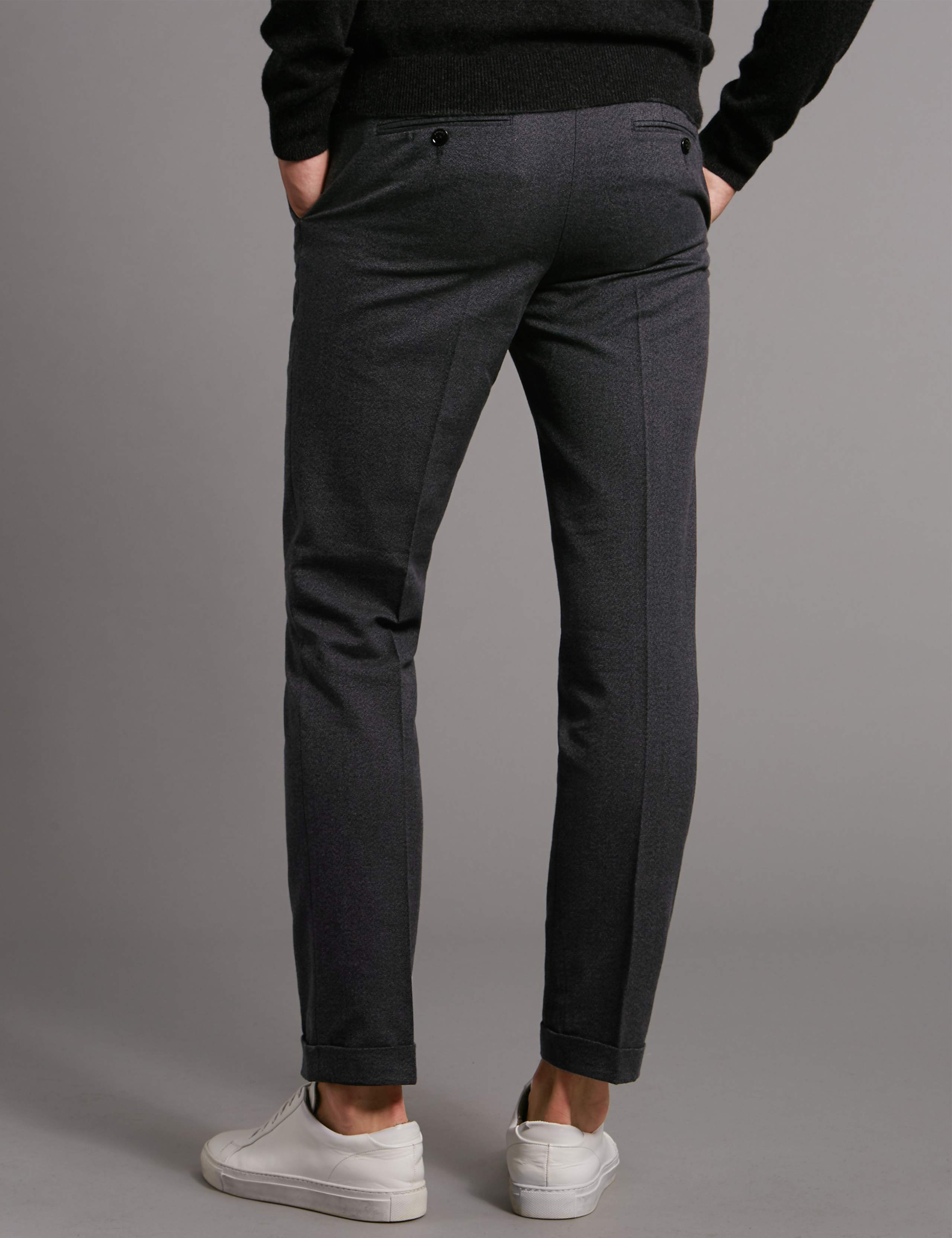 Flat Front Tailored Fit Chinos 3 of 3