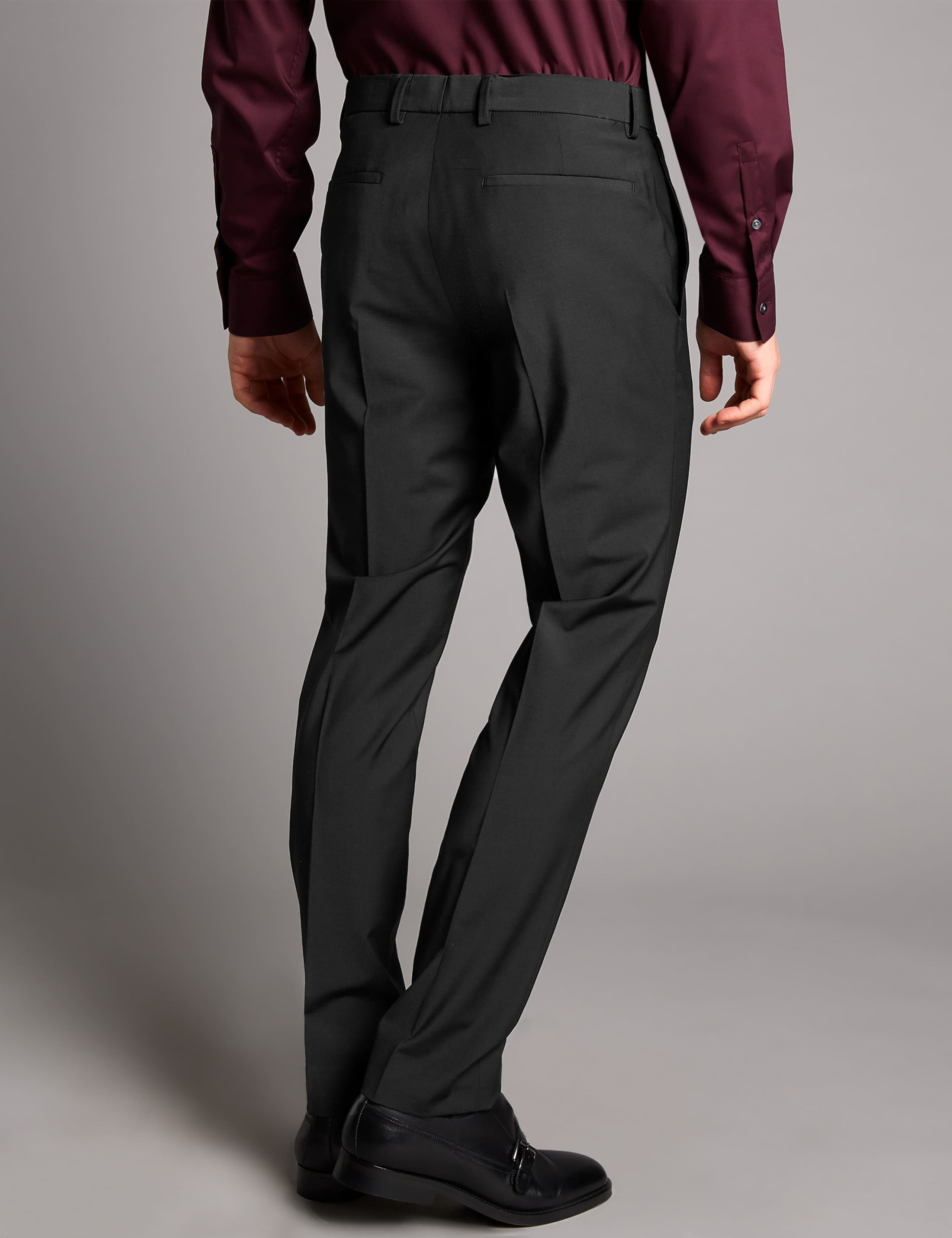 Slim Fit Wool Rich Chinos 4 of 5