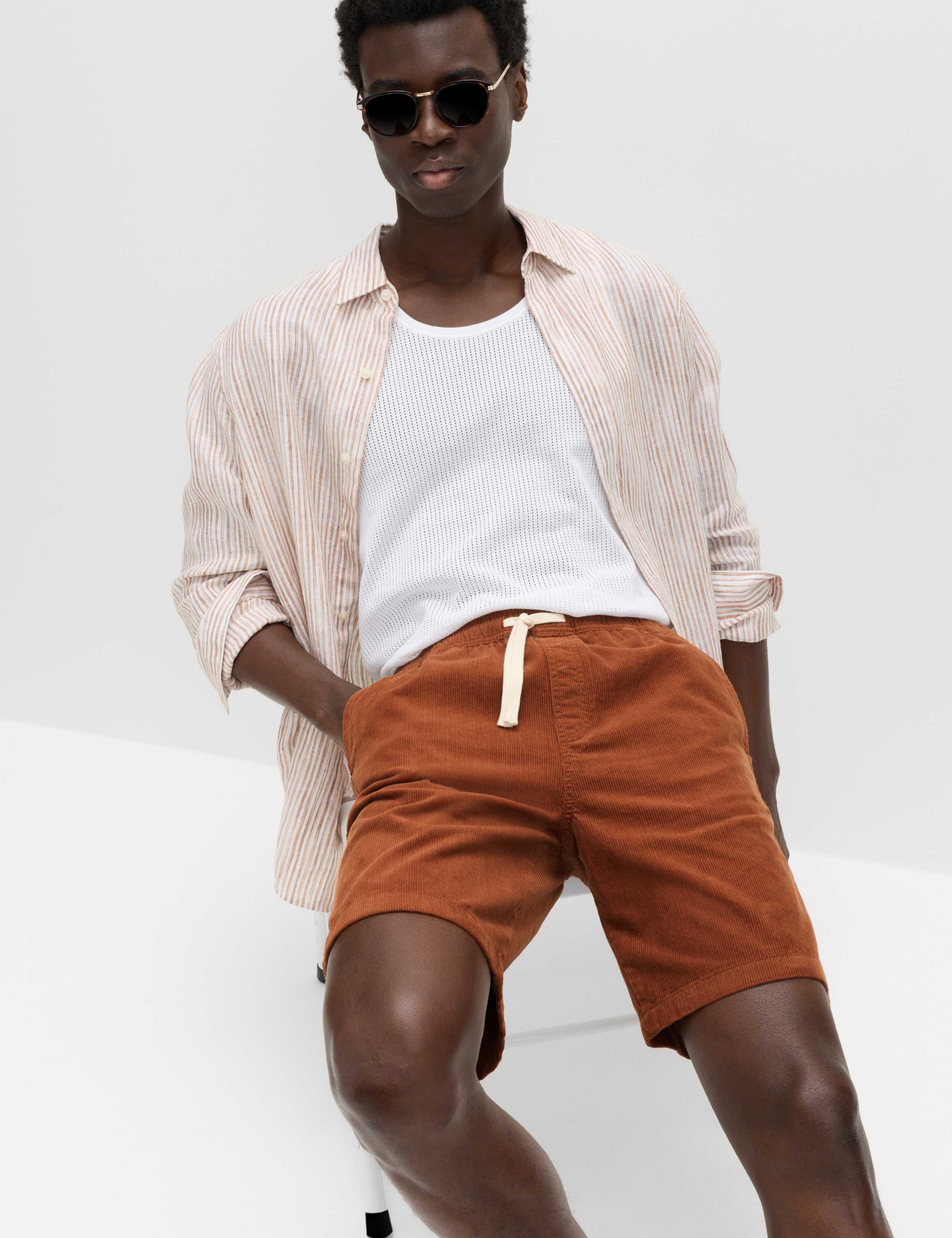 Pure Cotton Corduroy Shorts 5 of 6