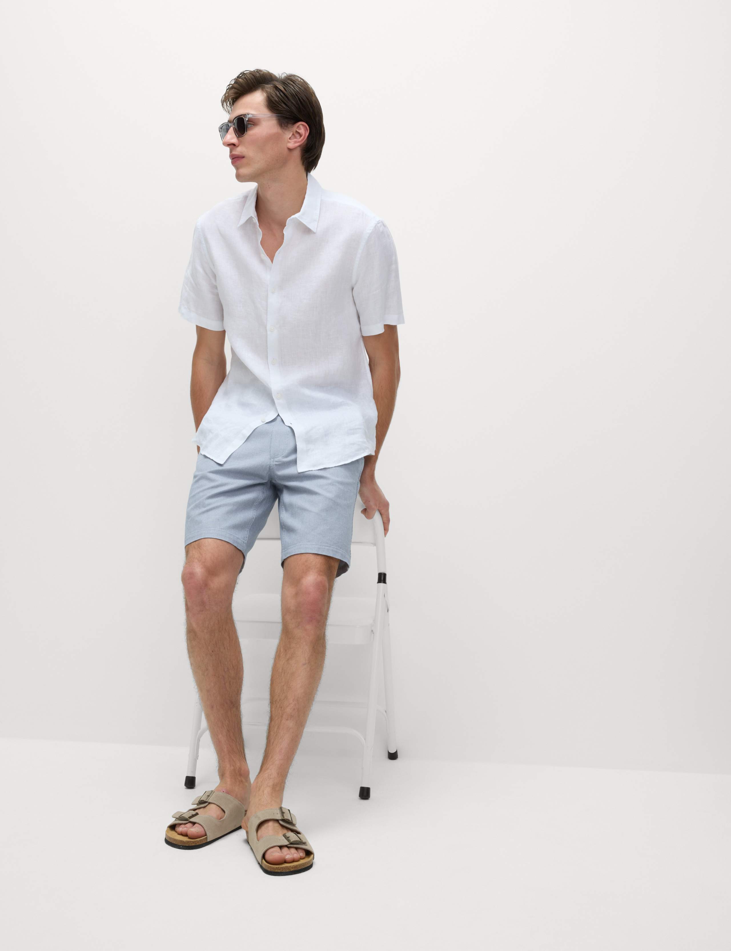 Half-Elasticated Waist Chino Shorts 4 of 6