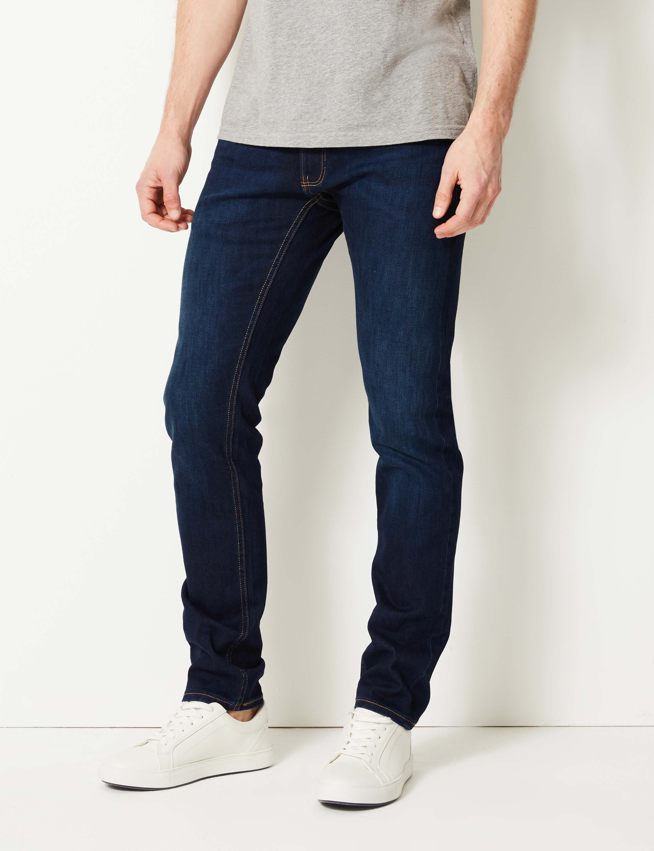 Slim Fit Stretch Travel Jeans 4 of 7