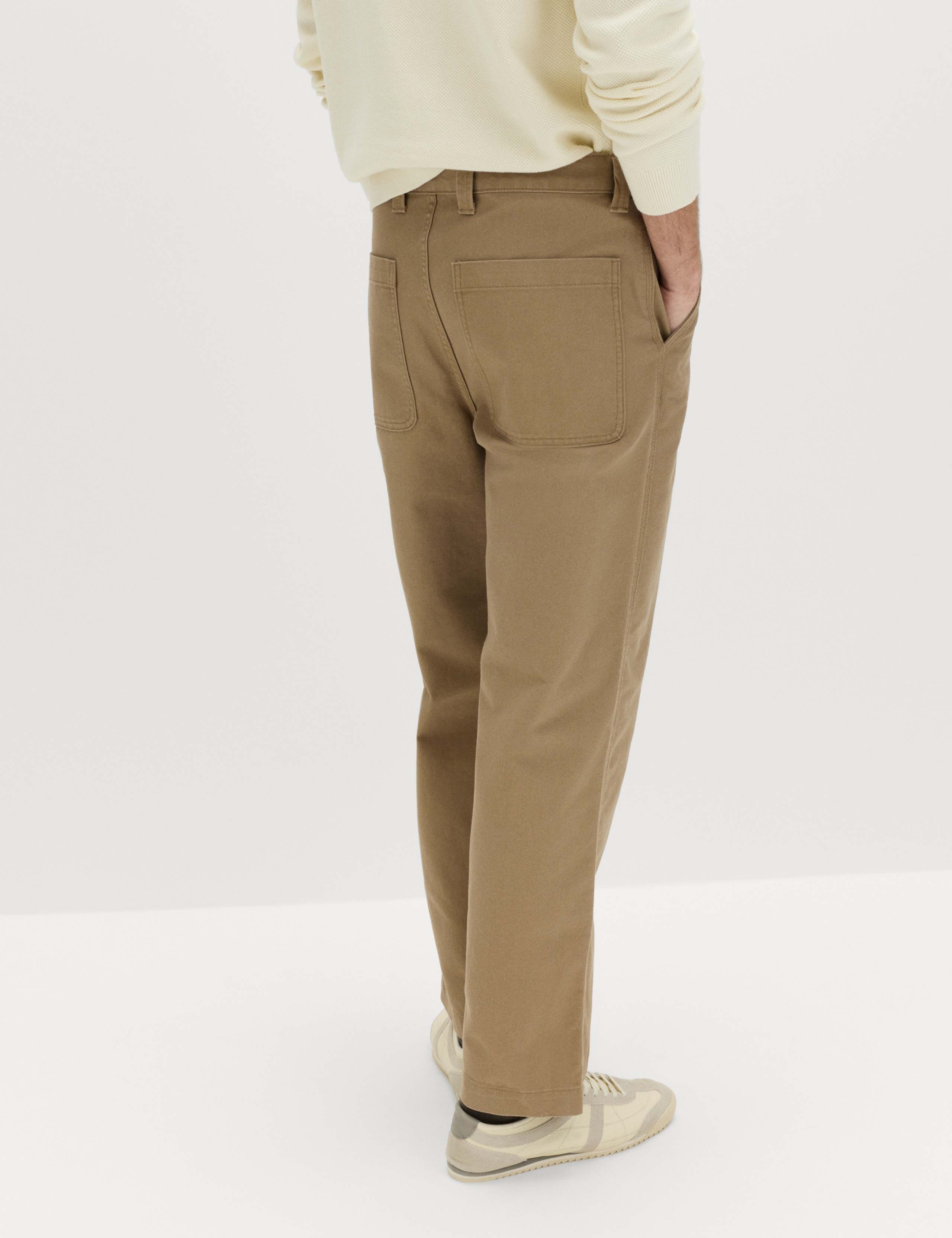 Loose Fit Pure Cotton Utility Trousers 6 of 6