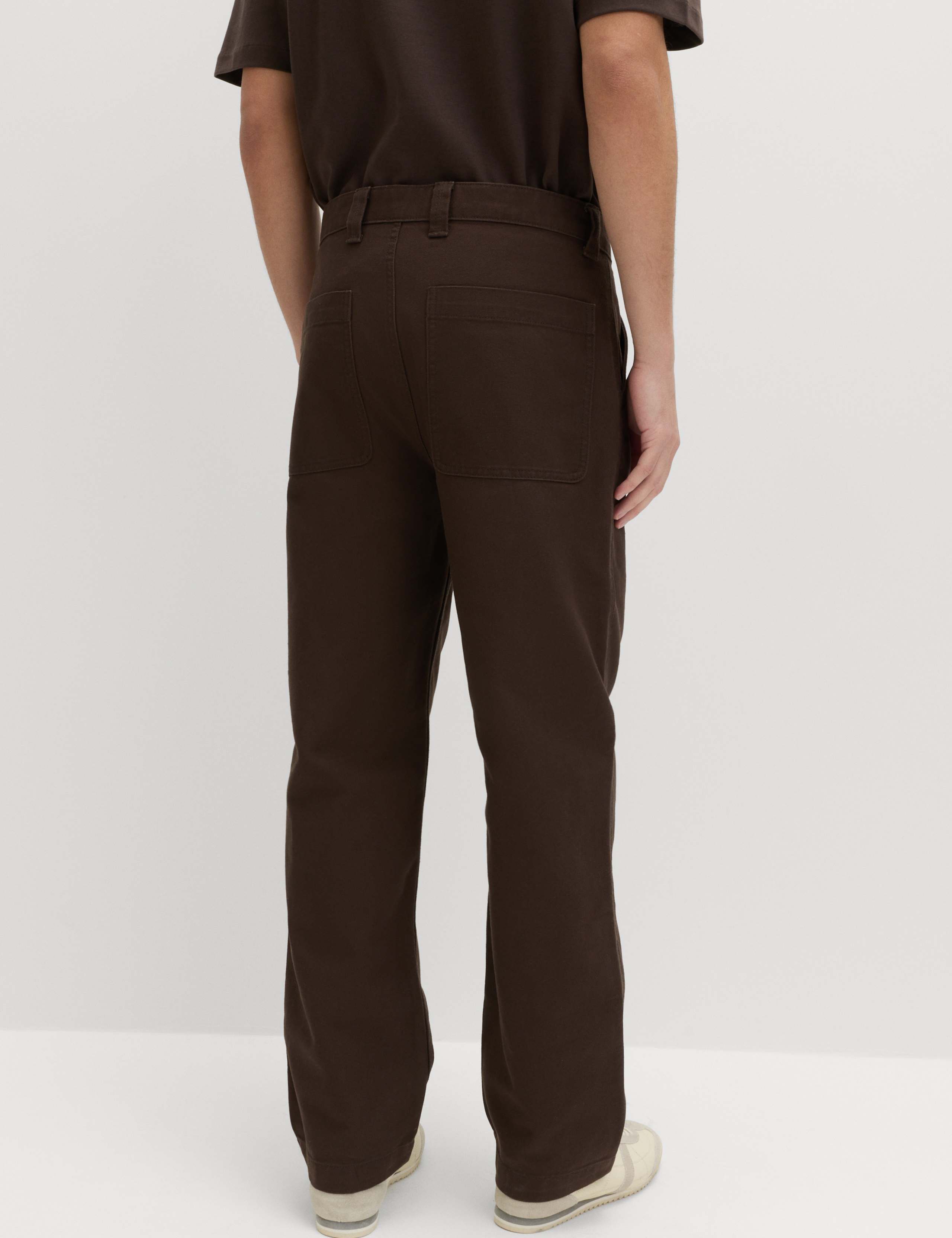 Loose Fit Pure Cotton Utility Trousers 6 of 6