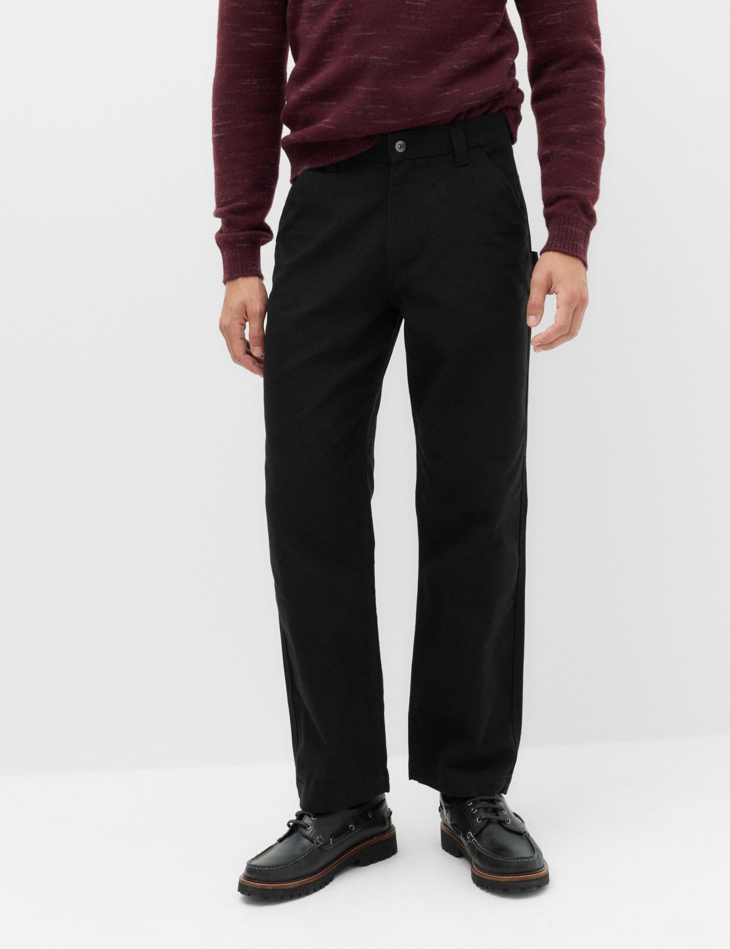 Loose Fit Pure Cotton Utility Trousers 7 of 7