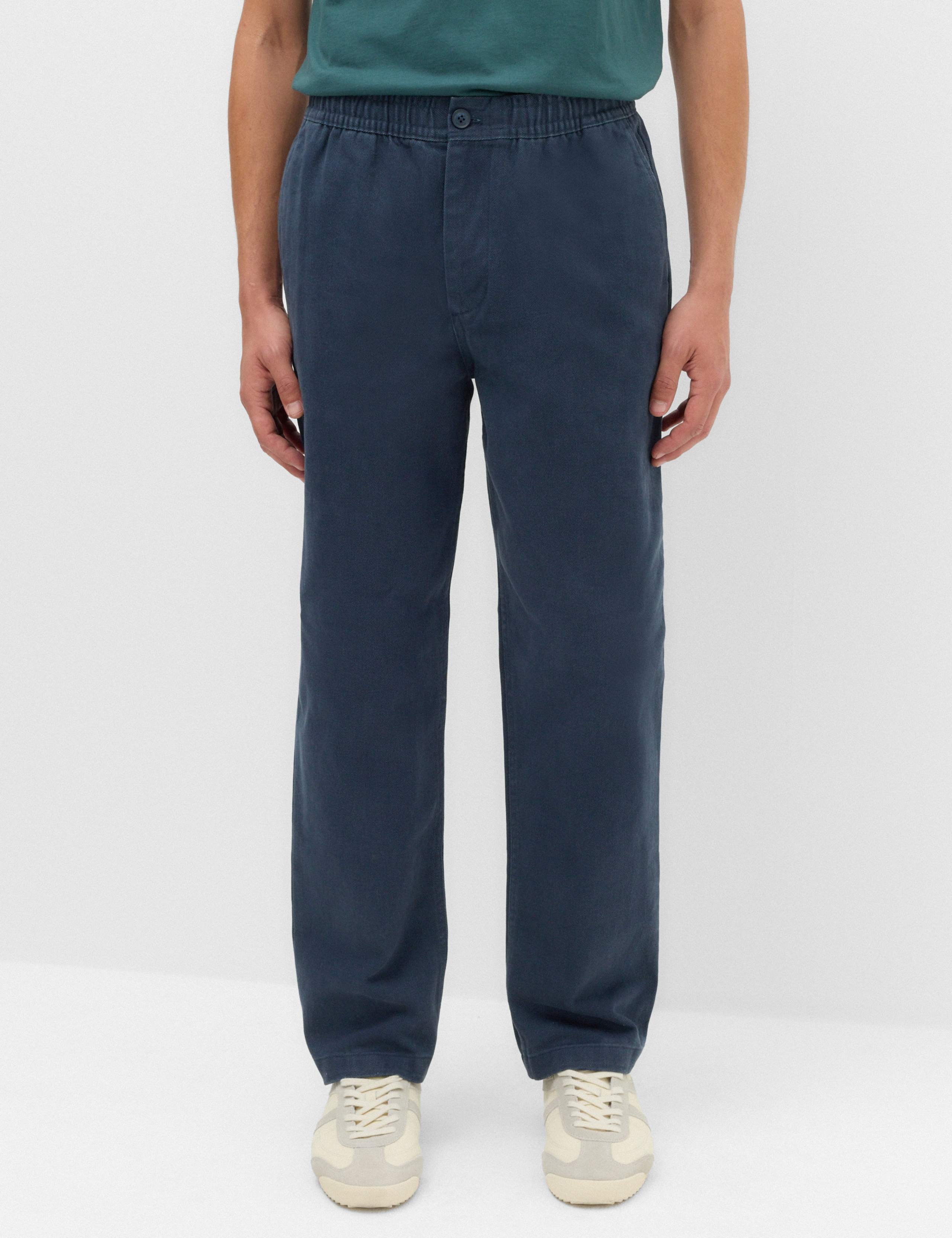 Tapered Fit Elasticated Waist Trousers 1 of 7