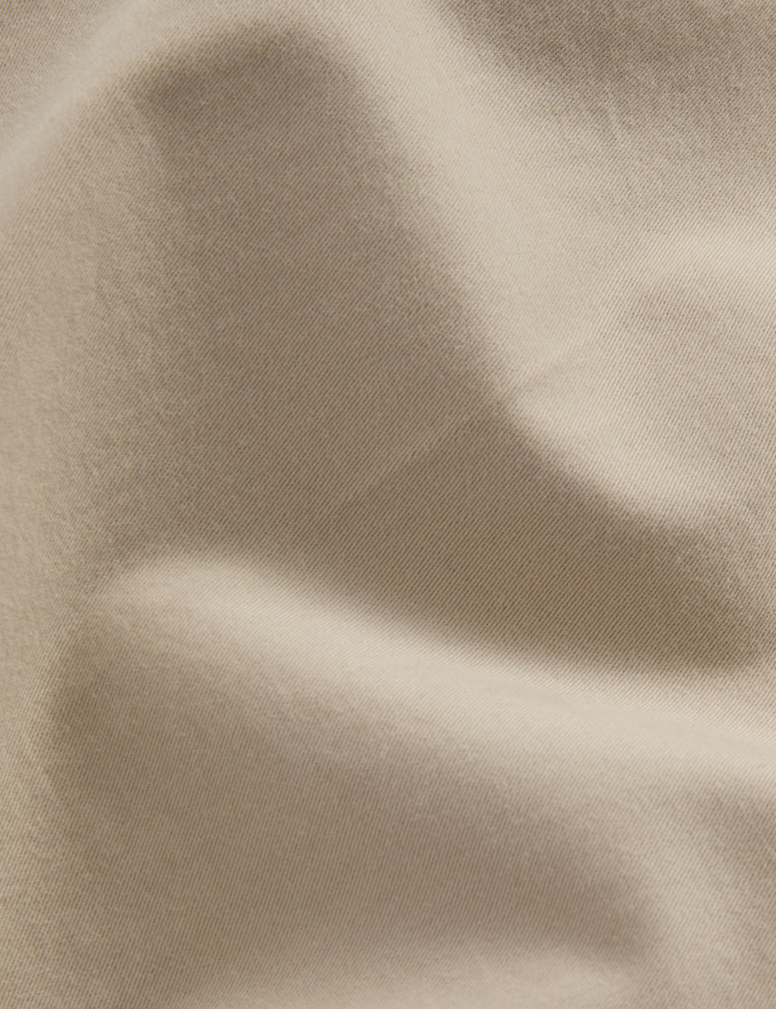 Tapered Fit Italian Flat Front Chinos 7 of 7