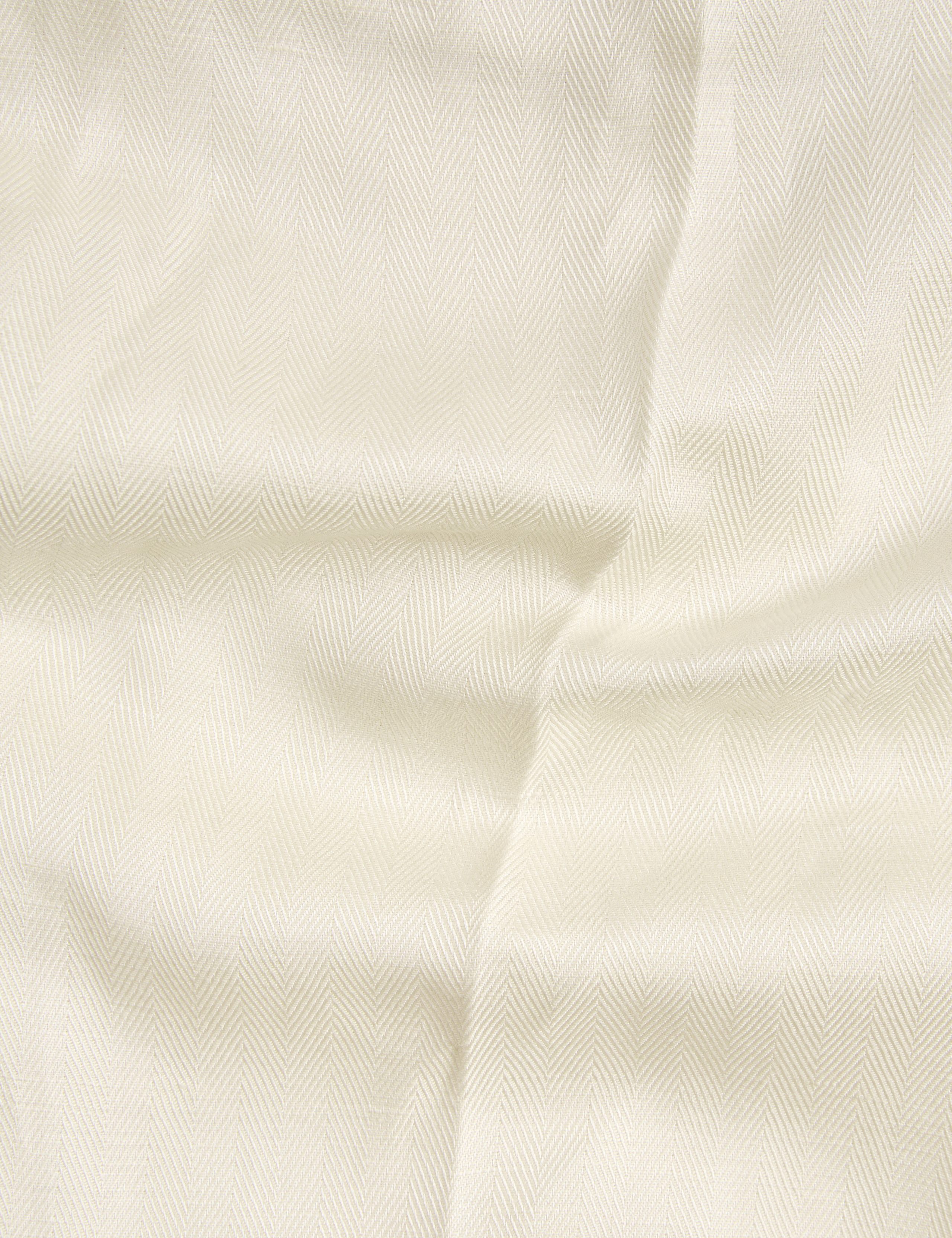 Tapered Fit Linen Blend Trousers 8 of 8