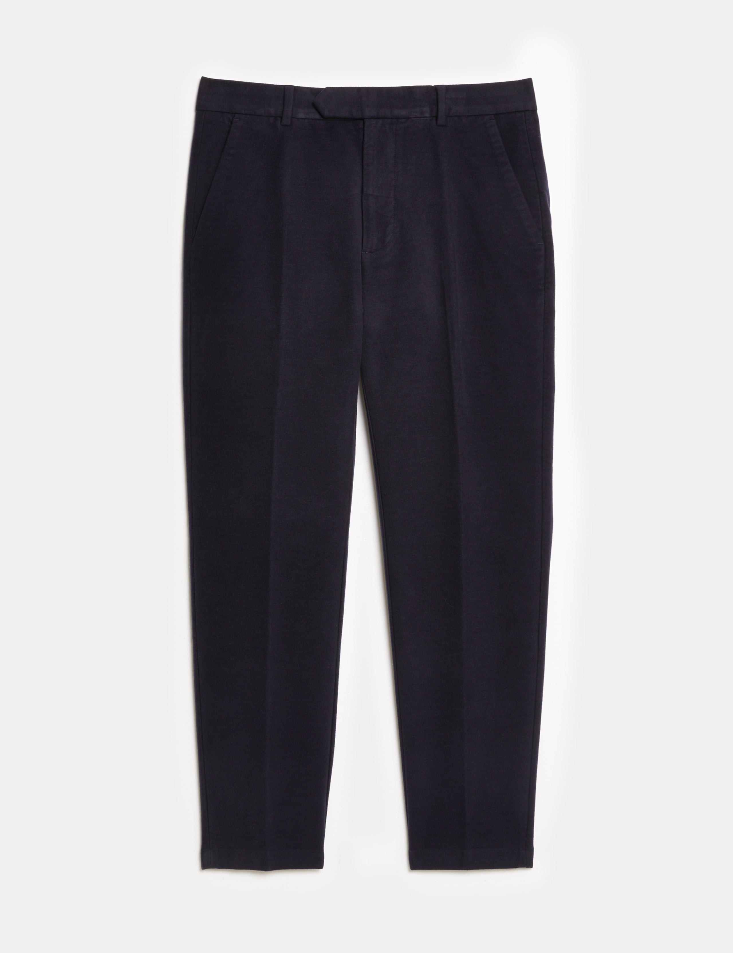 Tapered Fit Moleskin Flat Front Chinos 2 of 7