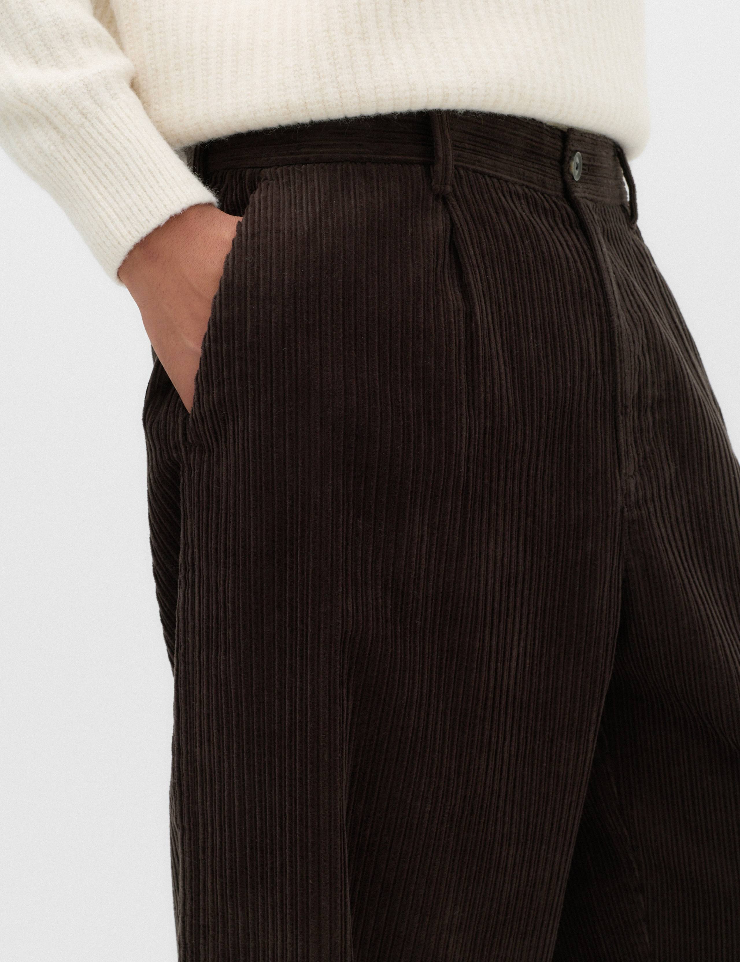 Barrel Fit Corduroy Trousers 3 of 6