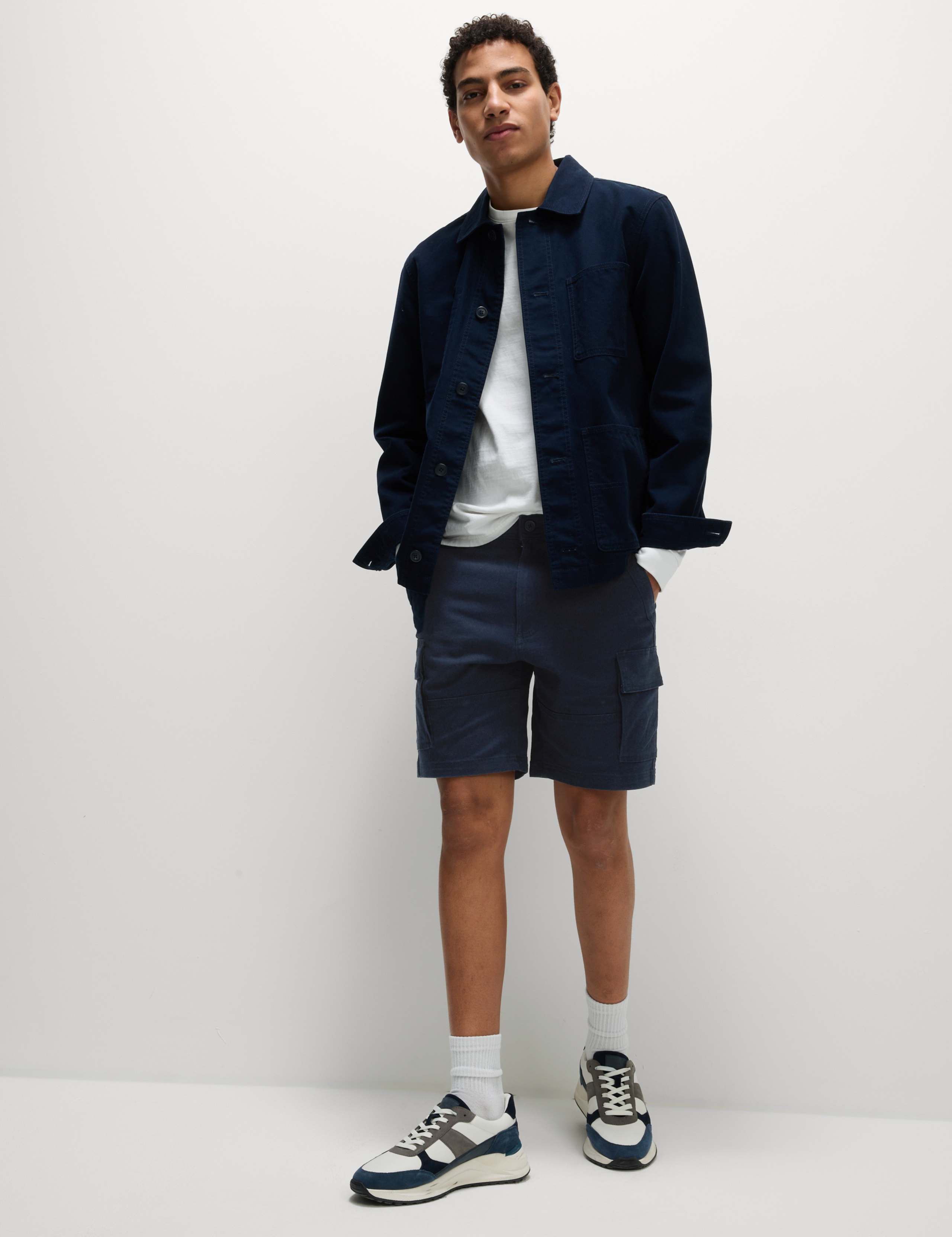 Straight Fit Stretch Cargo Short 3 of 7