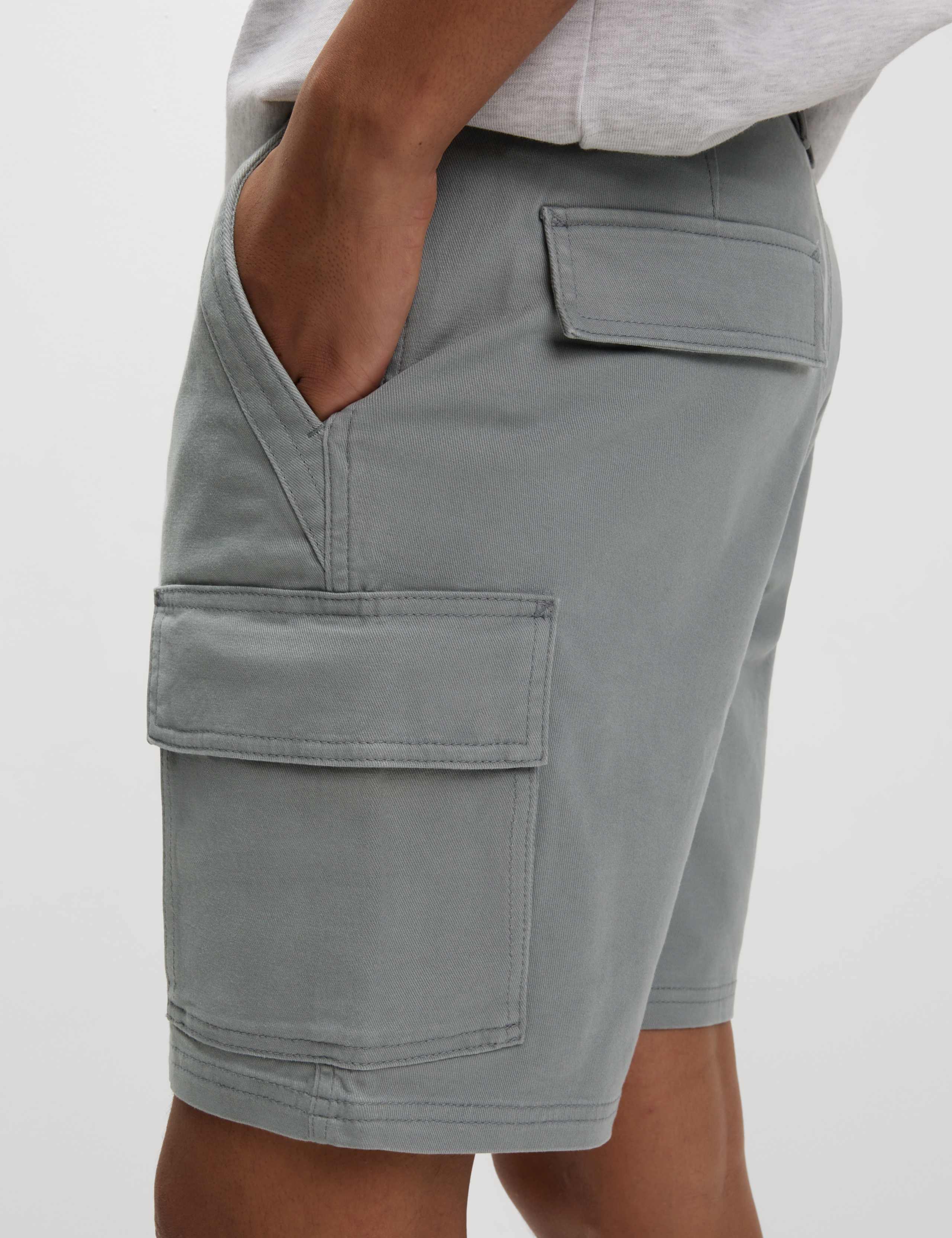 Straight Fit Stretch Cargo Short 1 of 5