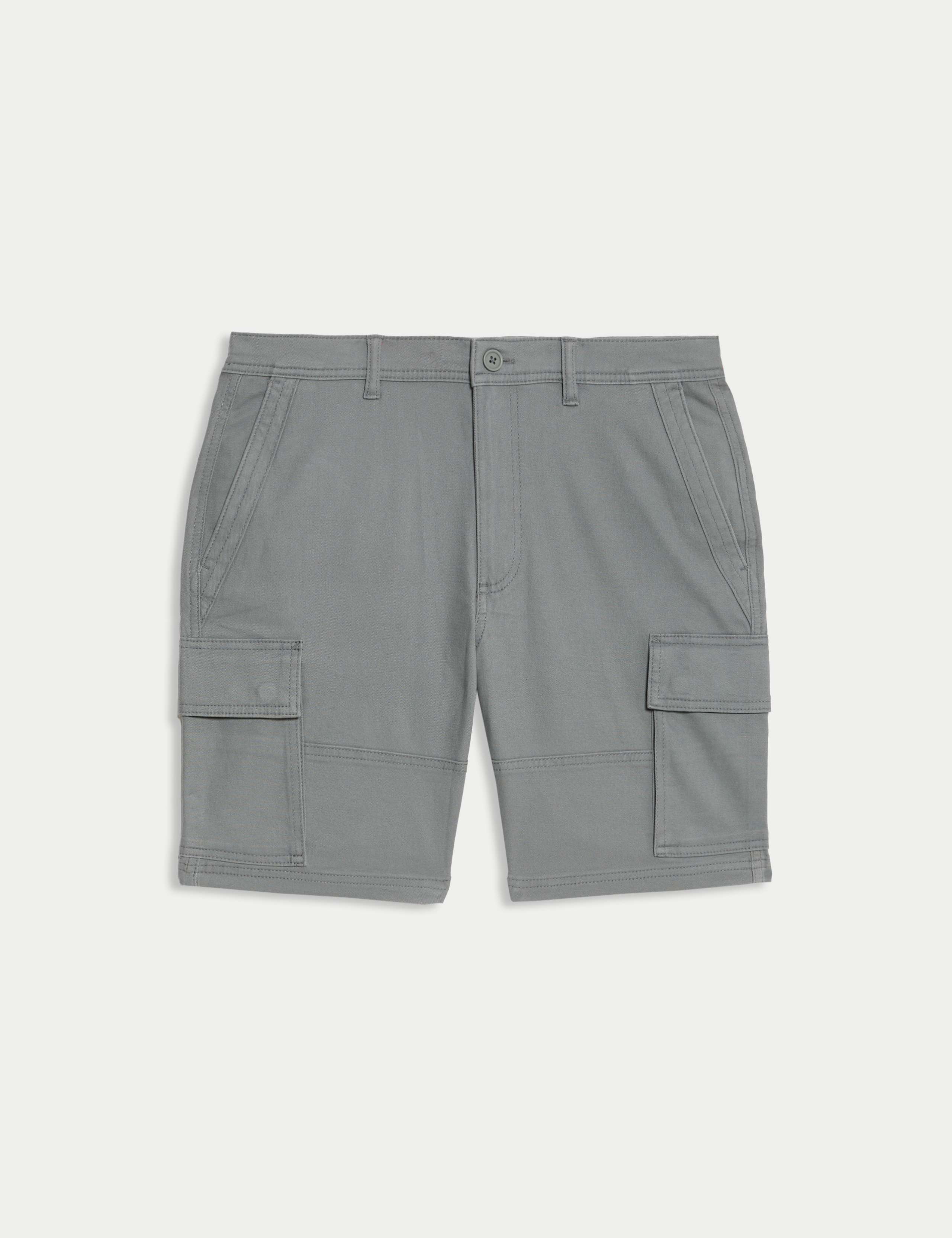 Straight Fit Stretch Cargo Short 2 of 5