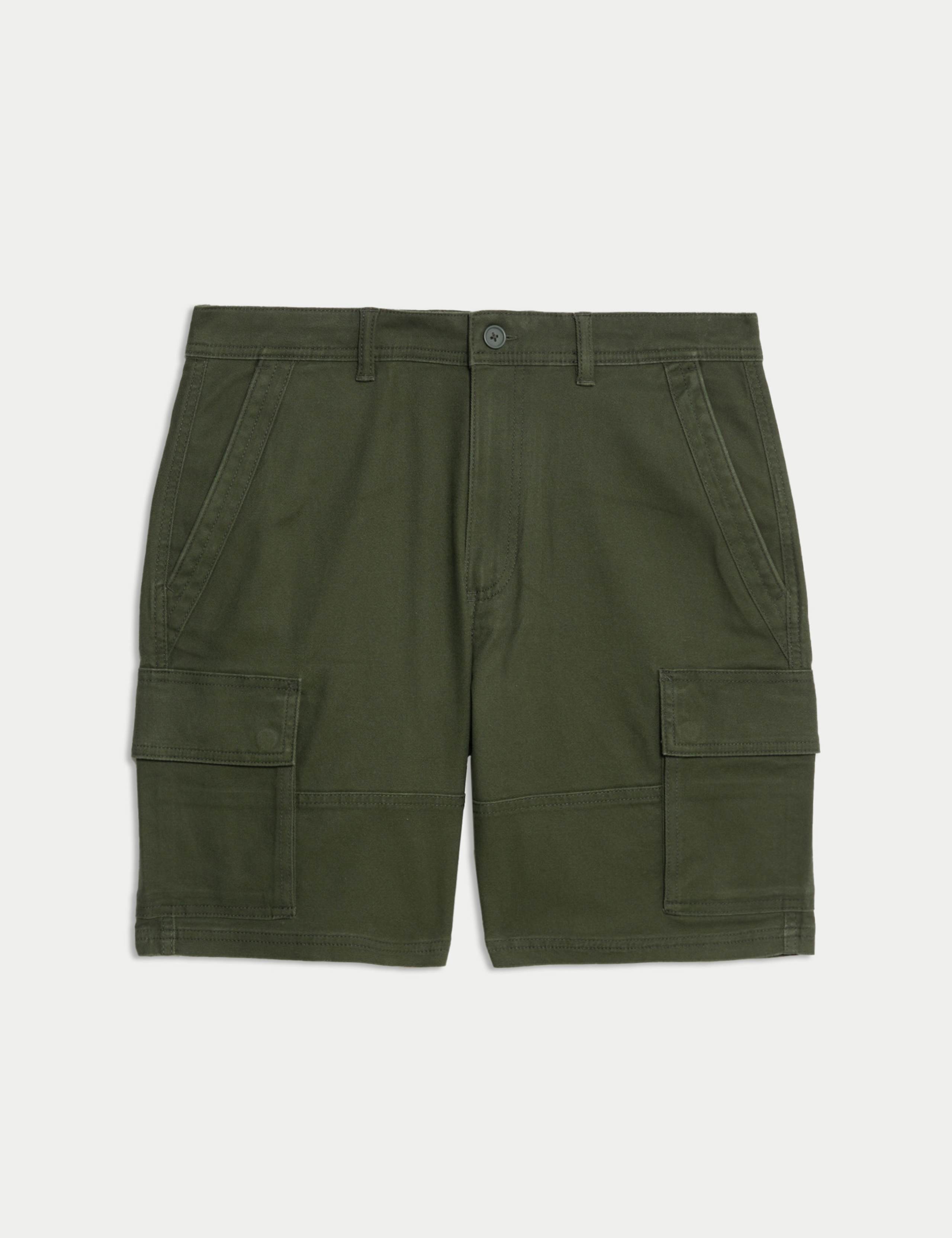 Straight Fit Stretch Cargo Short 2 of 6