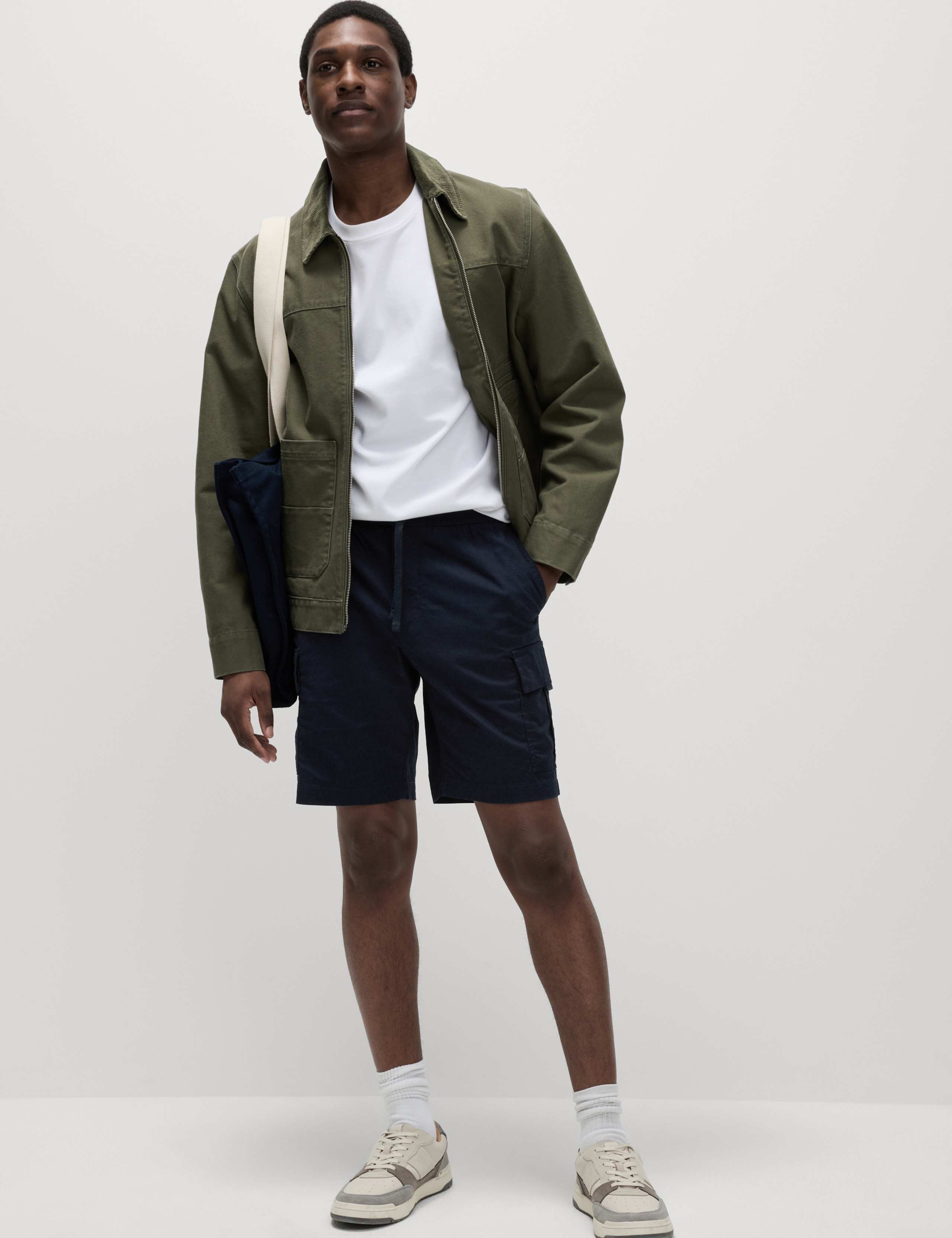 Elasticated Waist Ripstop Cargo Shorts 3 of 5