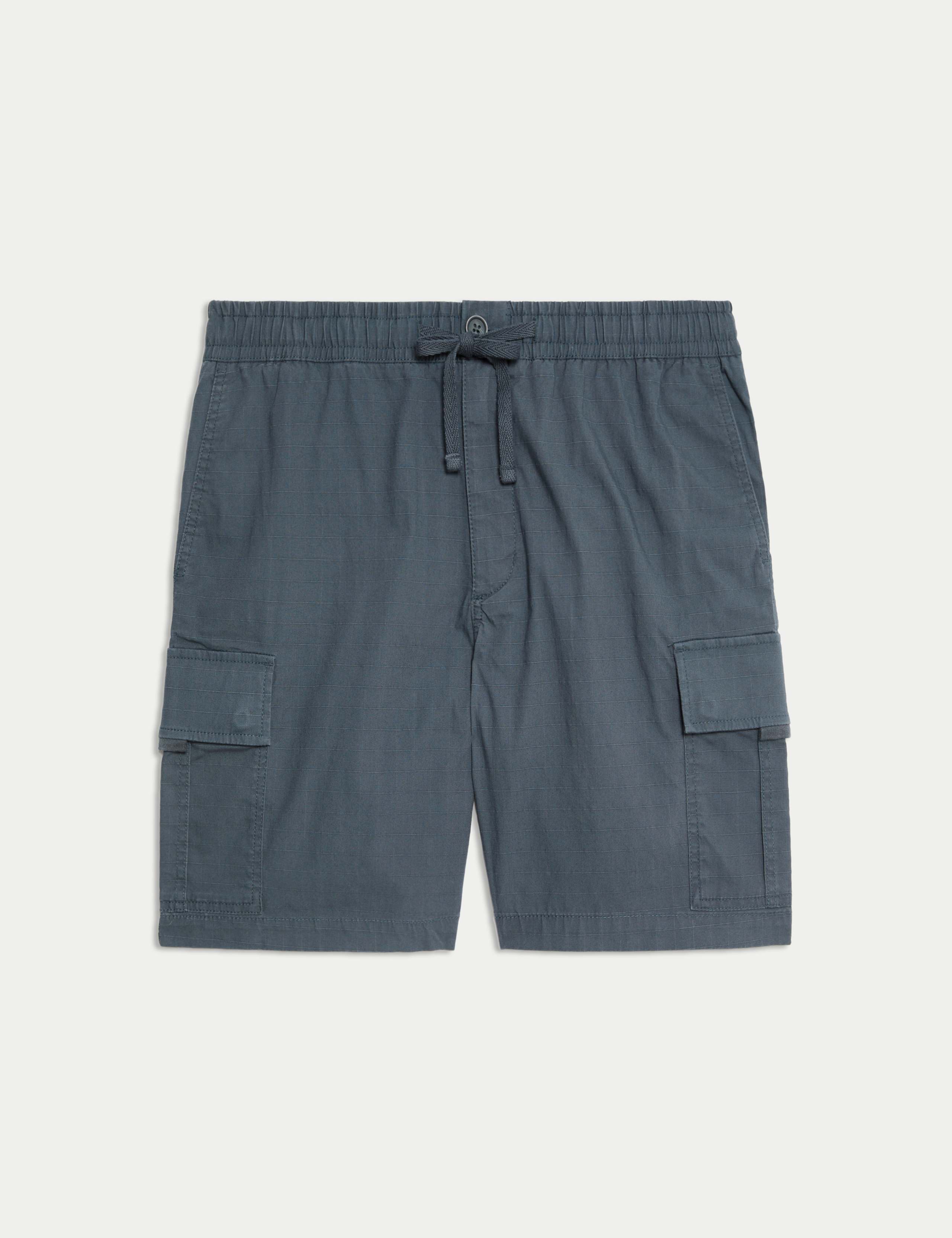 Elasticated Waist Ripstop Cargo Shorts 2 of 7