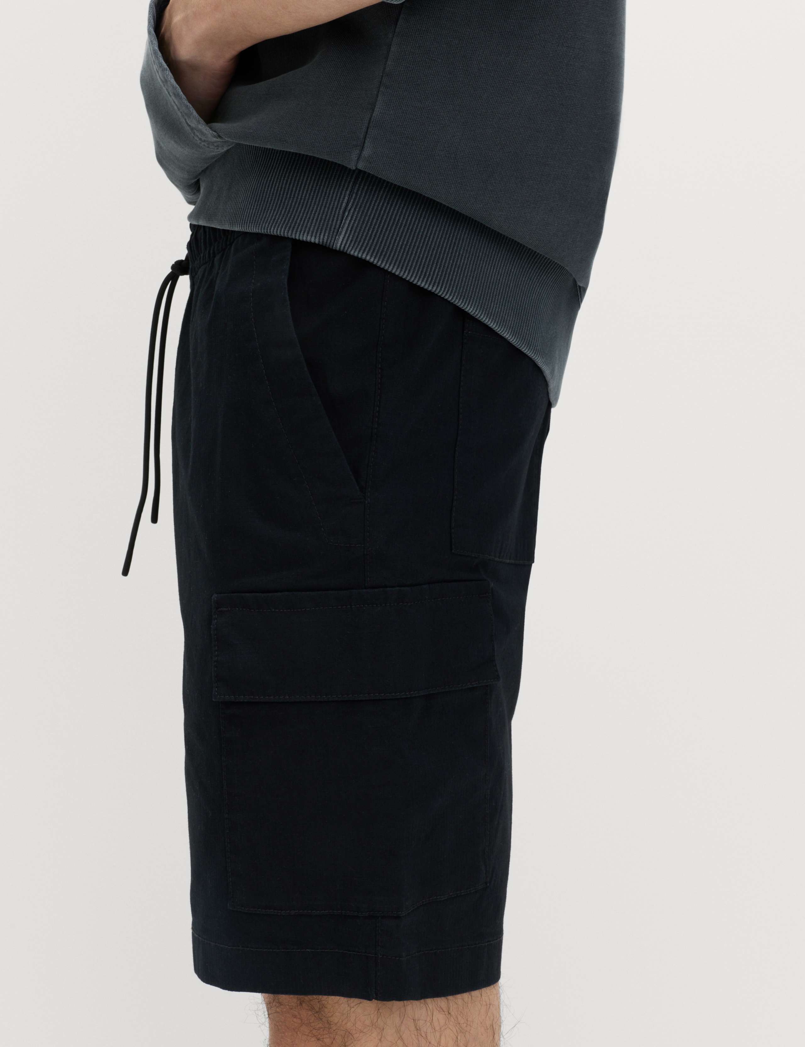 Elasticated Waist Ripstop Cargo Shorts 4 of 6