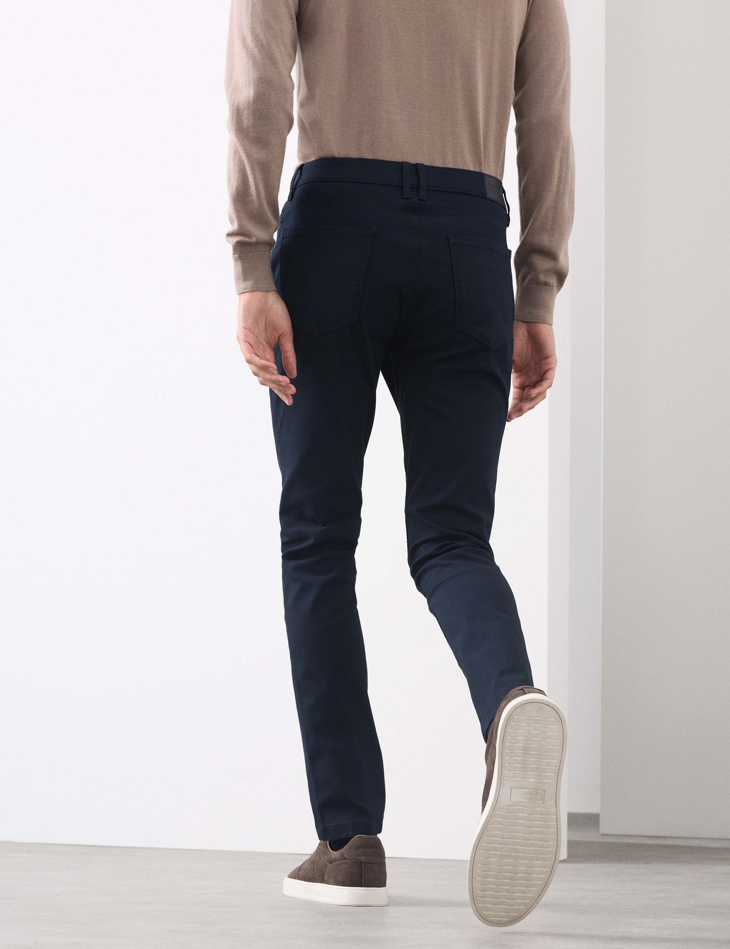 Slim Fit Performance Twill 5 Pocket Trousers 5 of 5