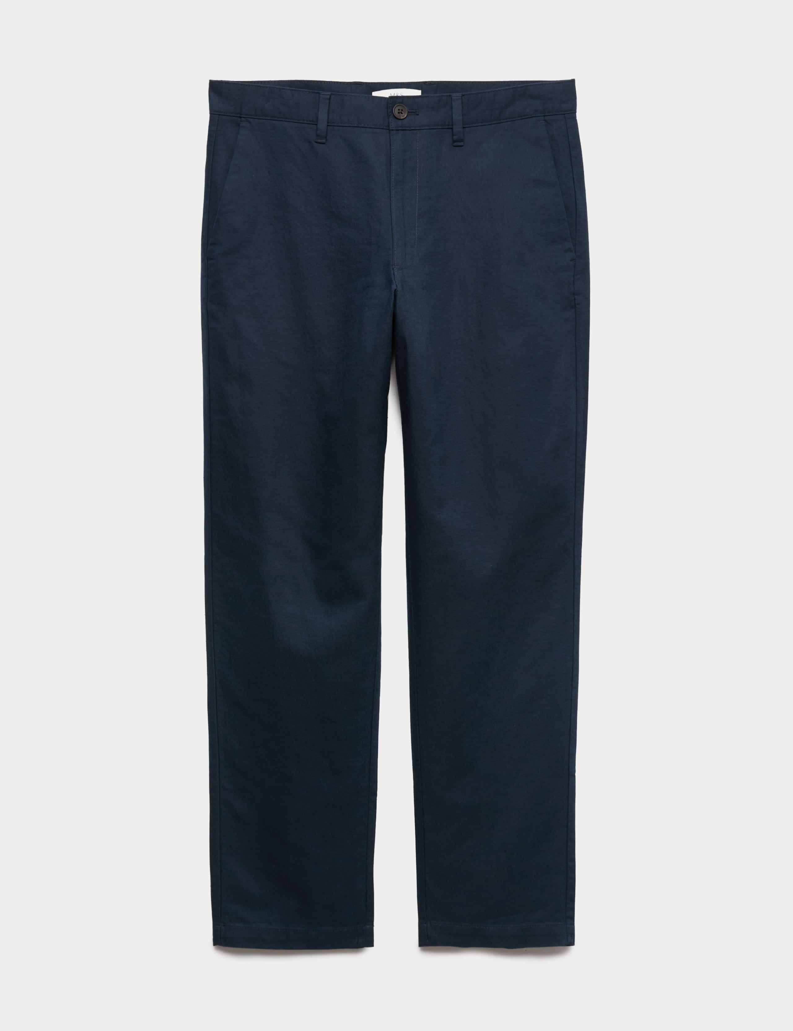 Regular Fit Linen Blend Chinos 2 of 6