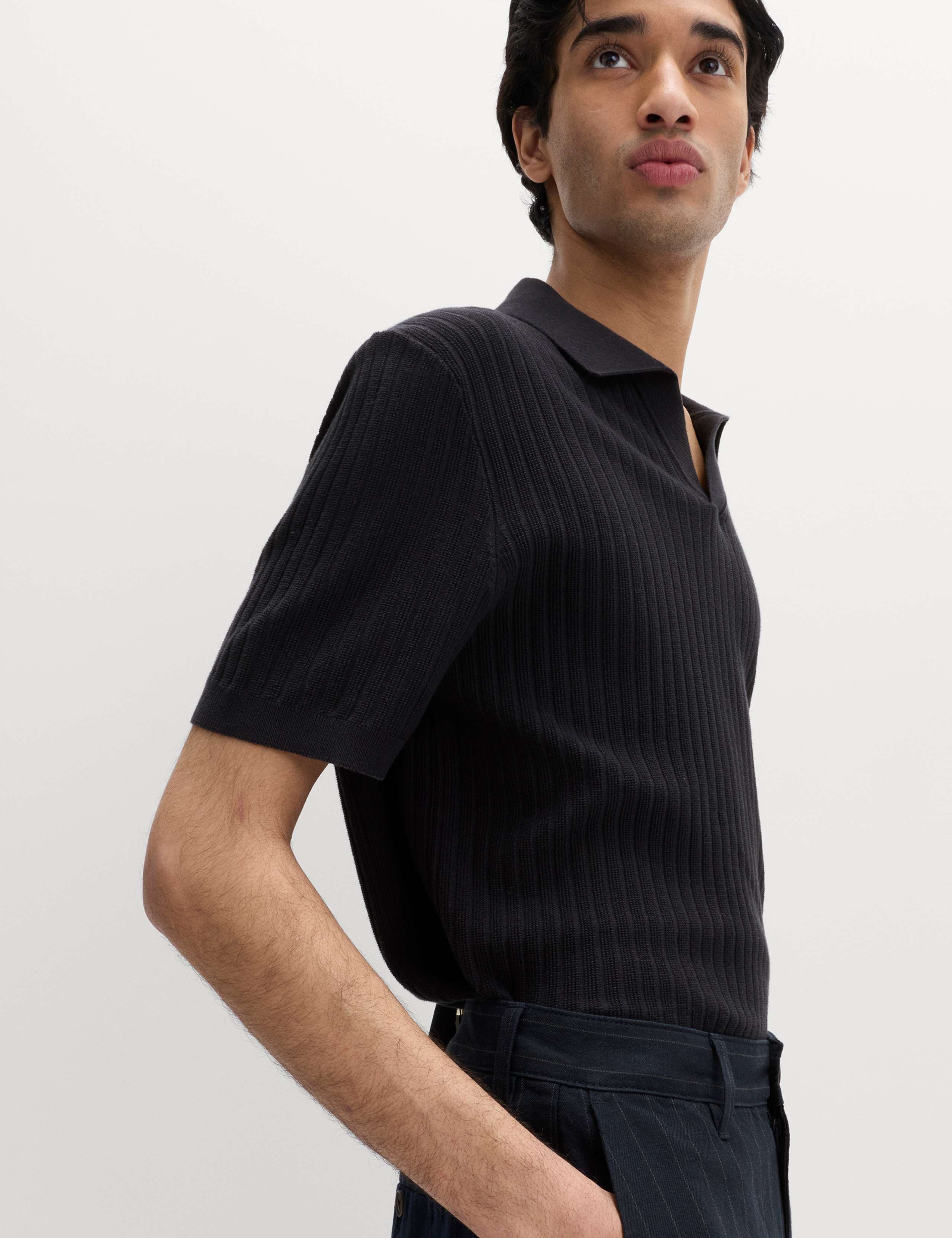 Regular Fit Linen Blend Chinos 3 of 5
