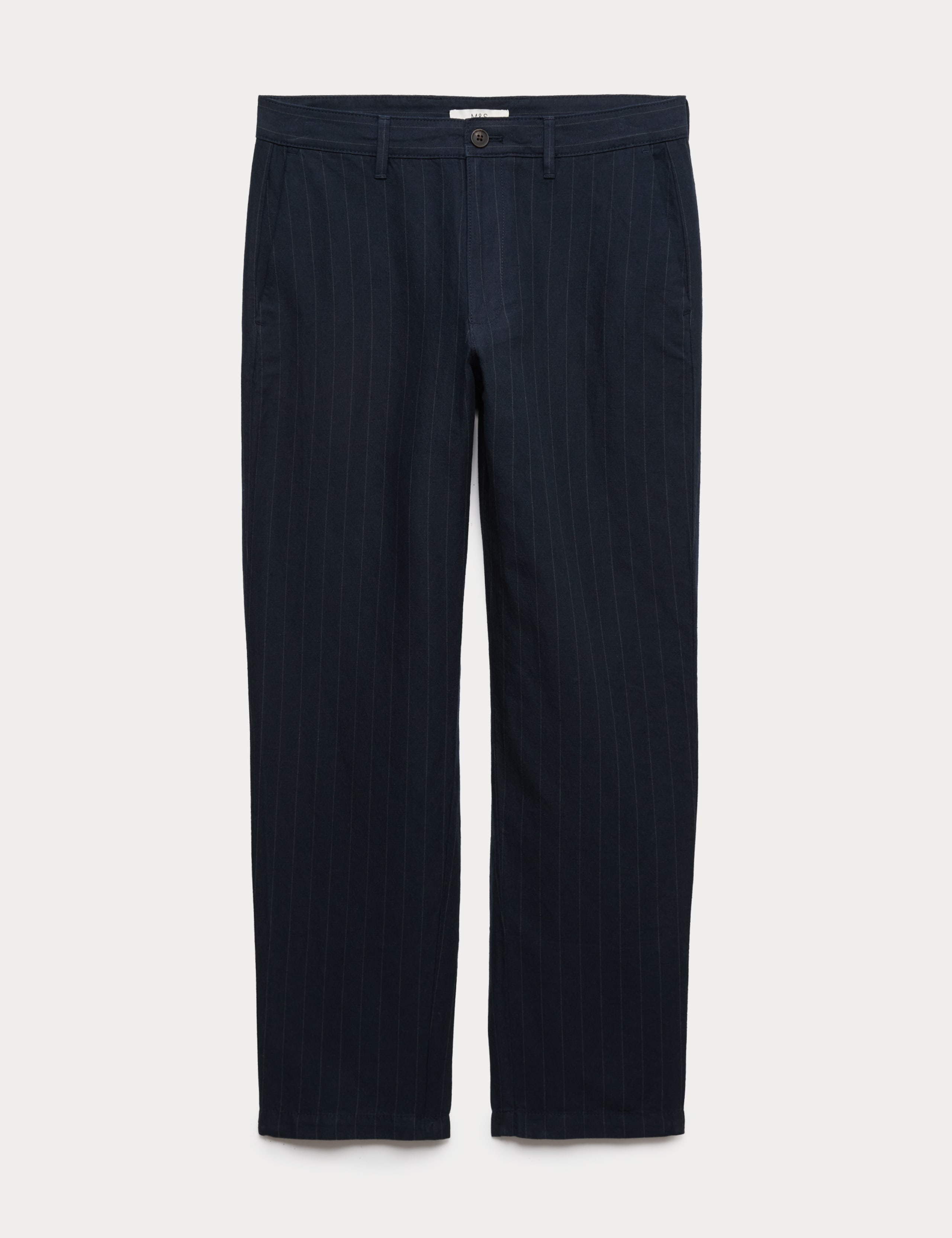 Regular Fit Linen Blend Chinos 2 of 5