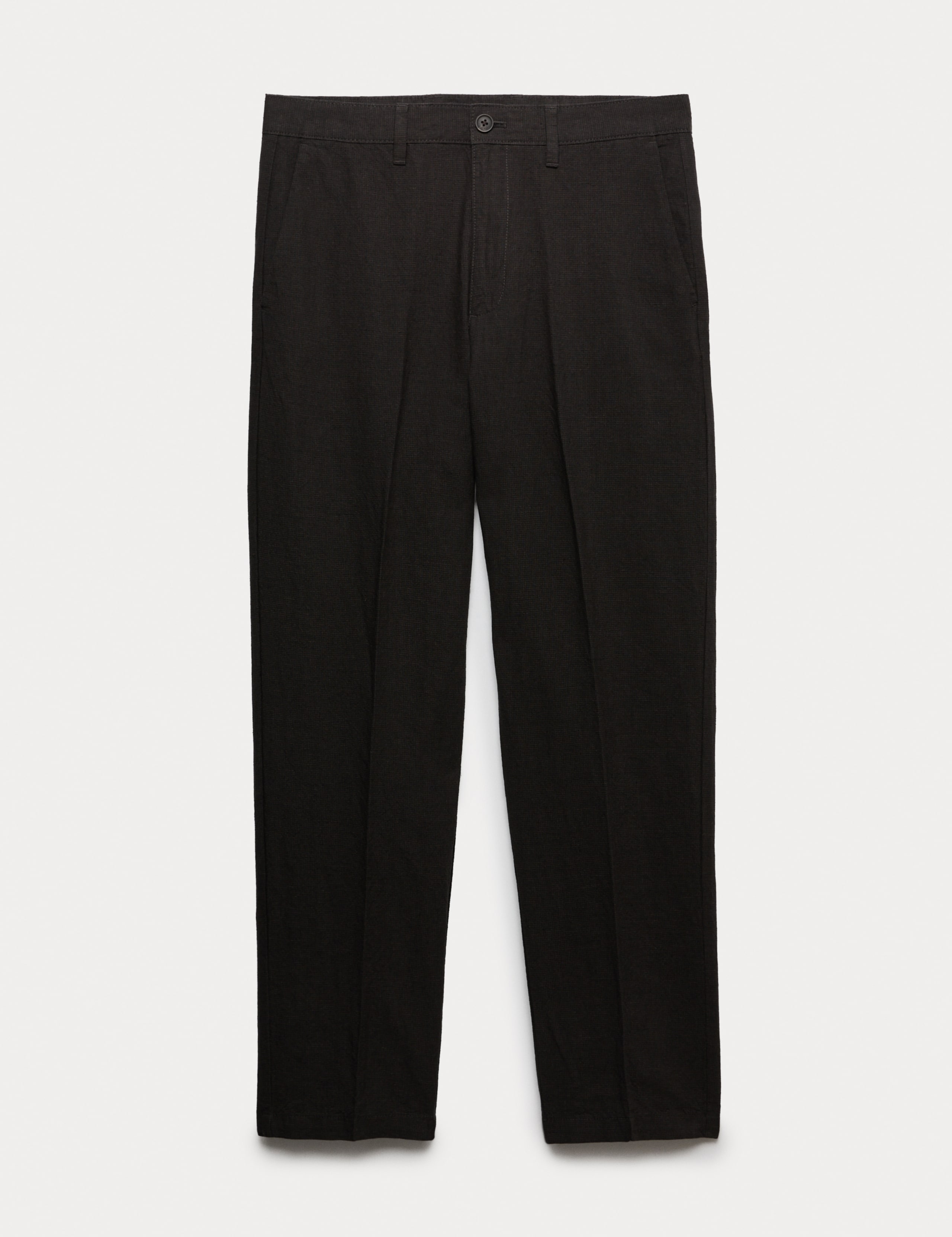Regular Fit Linen Blend Chinos 1 of 1