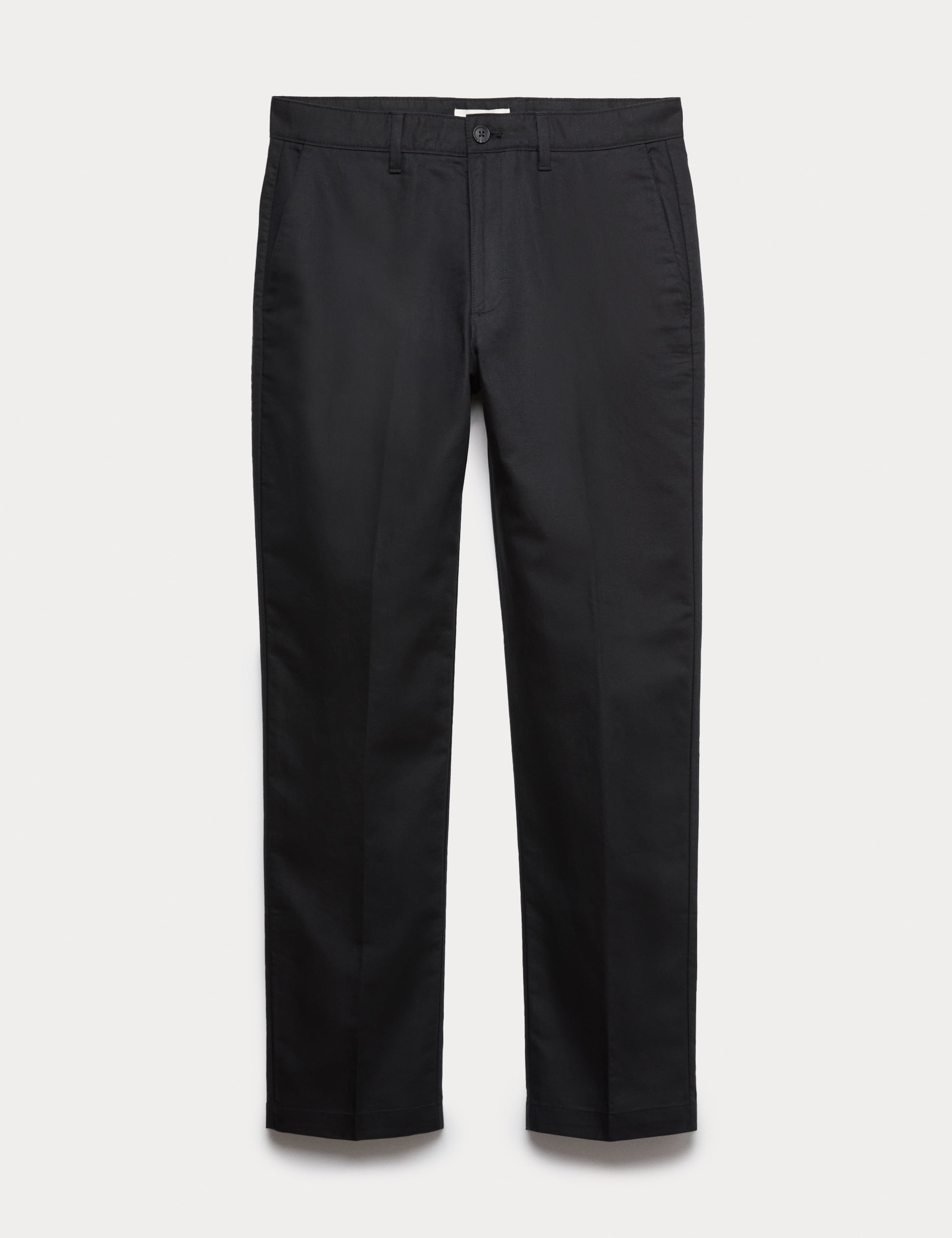 Regular Fit Linen Blend Chinos 2 of 5