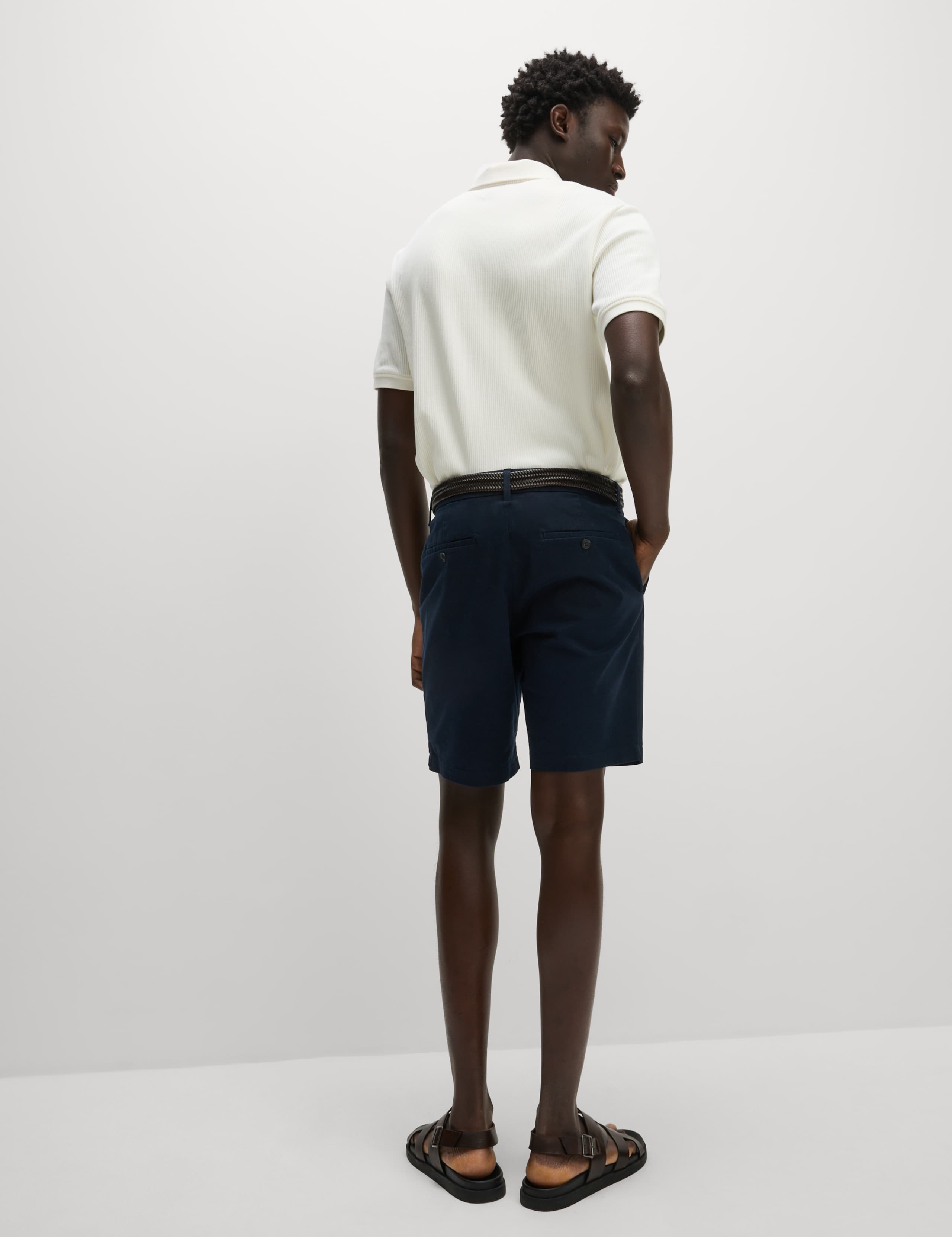 2 Pack Regular Fit Stretch Chino Shorts 3 of 4