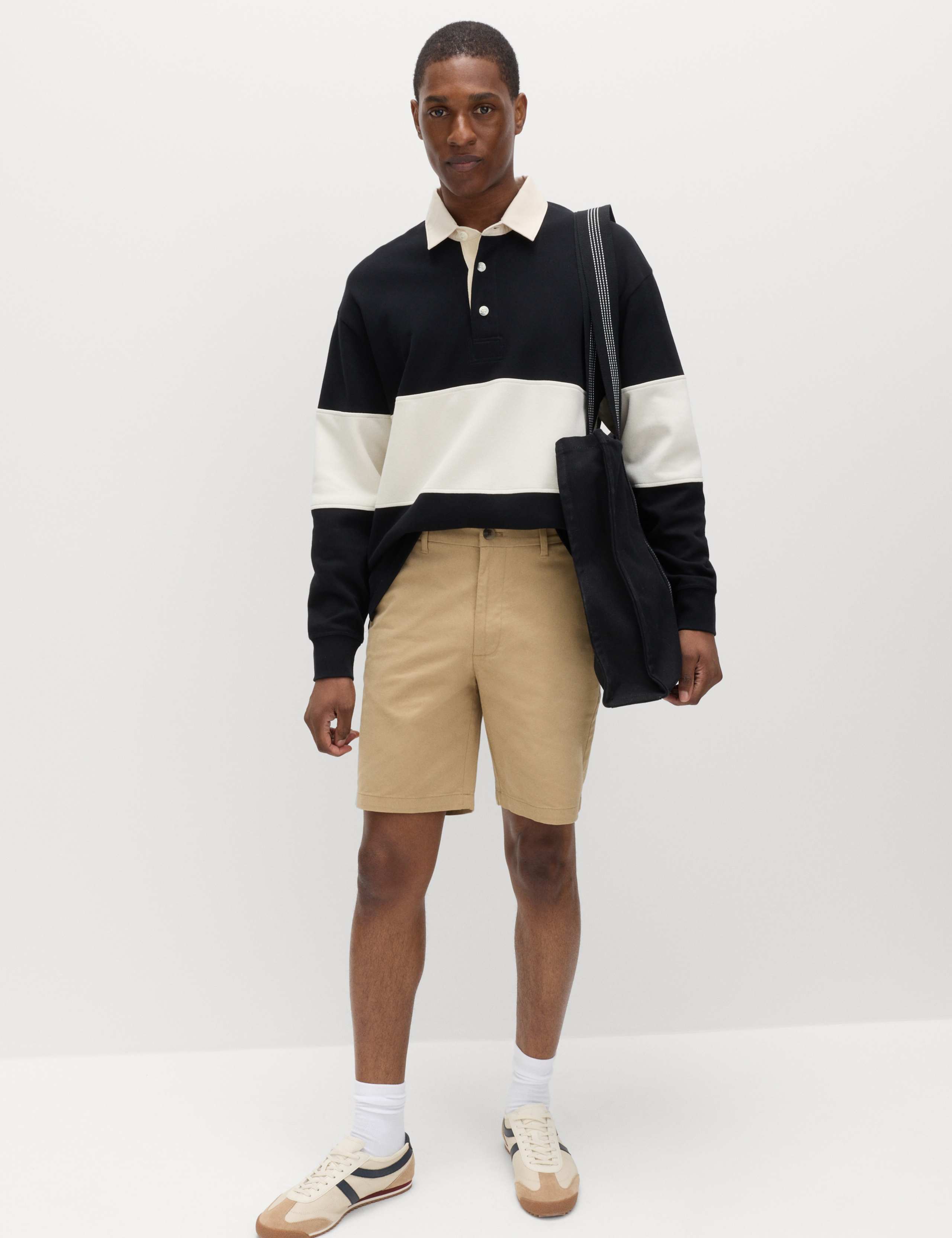 2 Pack Regular Fit Stretch Chino Shorts 3 of 5