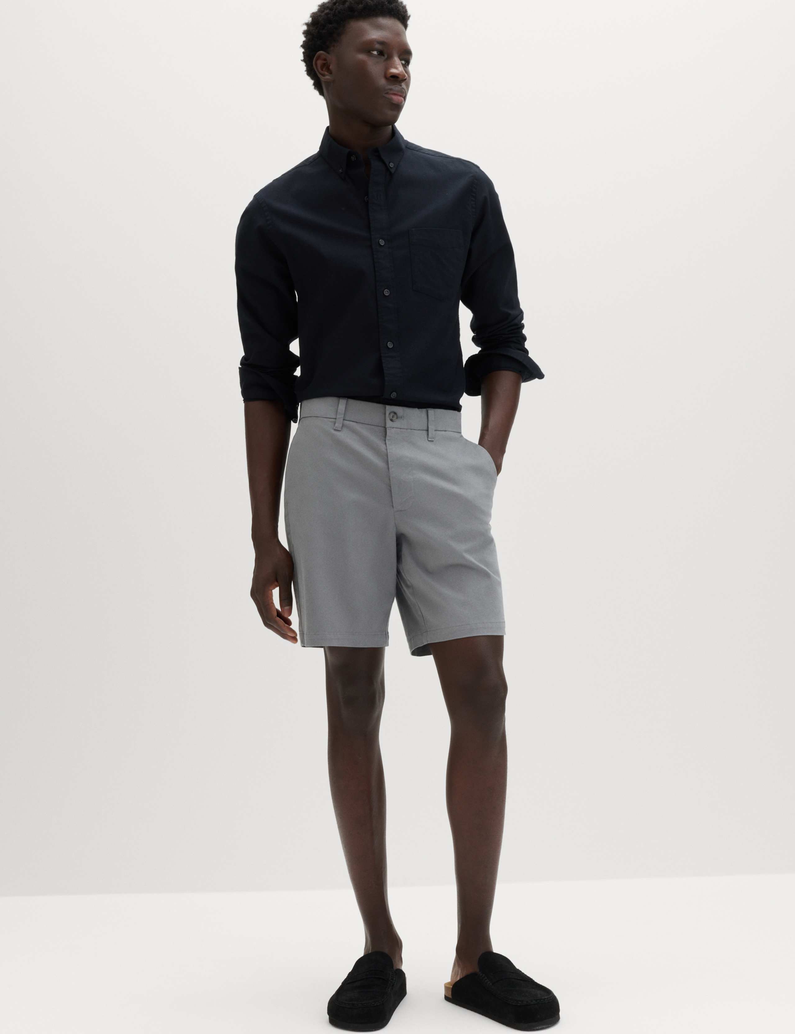 2 Pack Regular Fit Stretch Chino Shorts 6 of 6