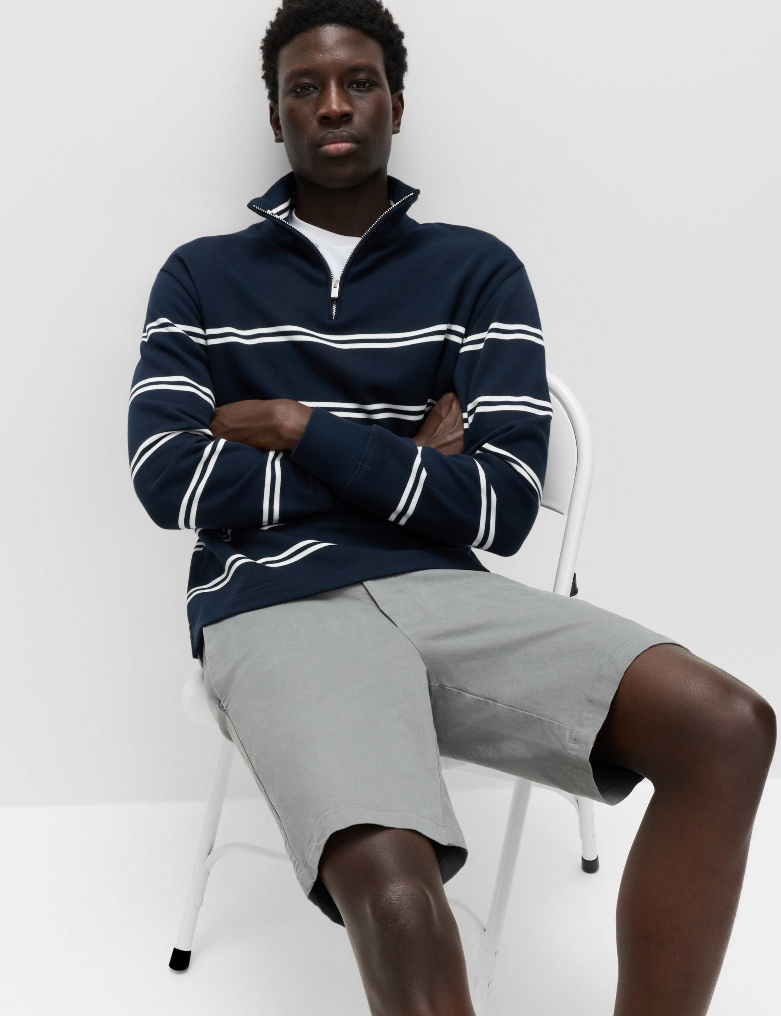 2 Pack Slim Fit Stretch Chino Shorts 3 of 5