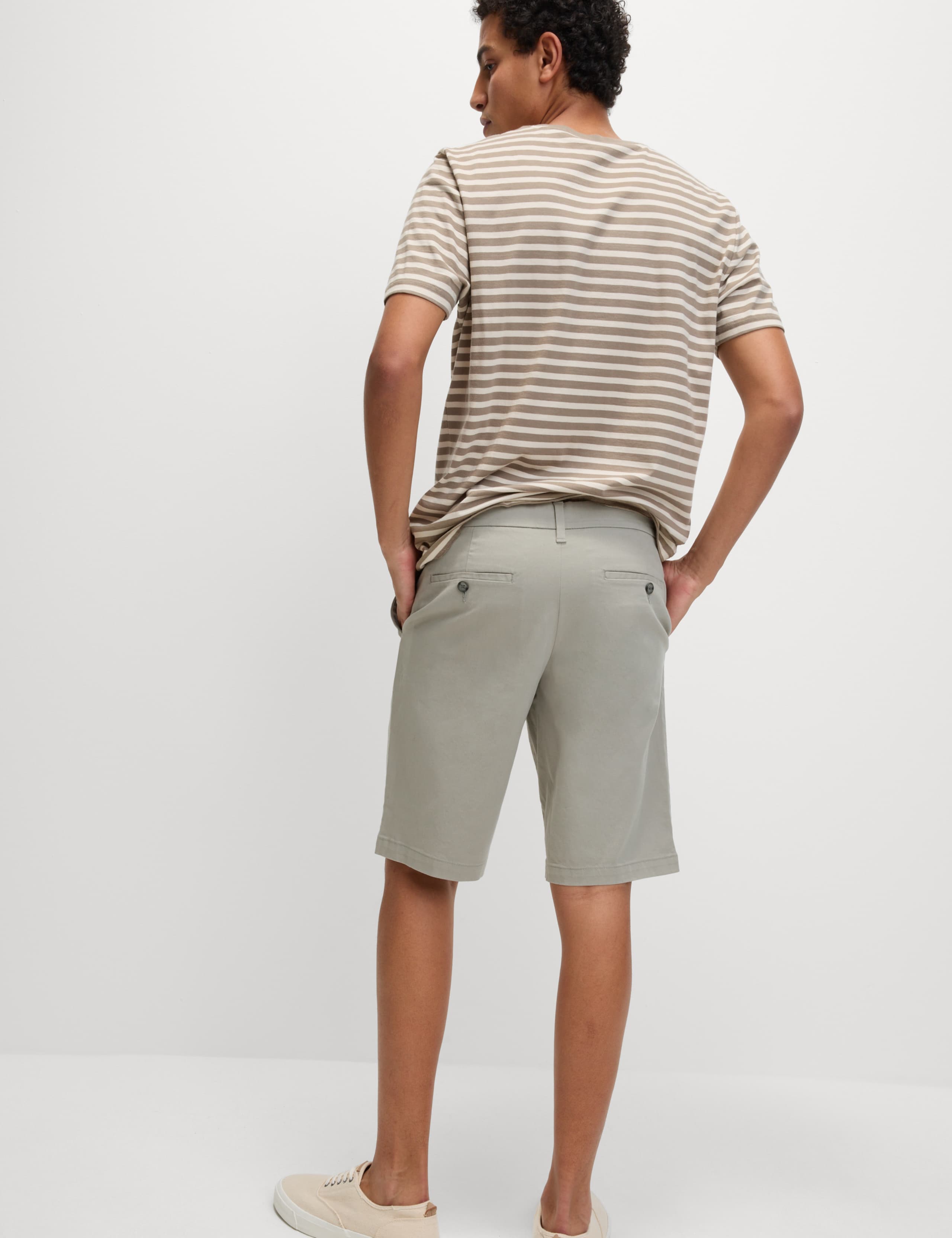 Loose Fit Stretch Chino Shorts 6 of 6