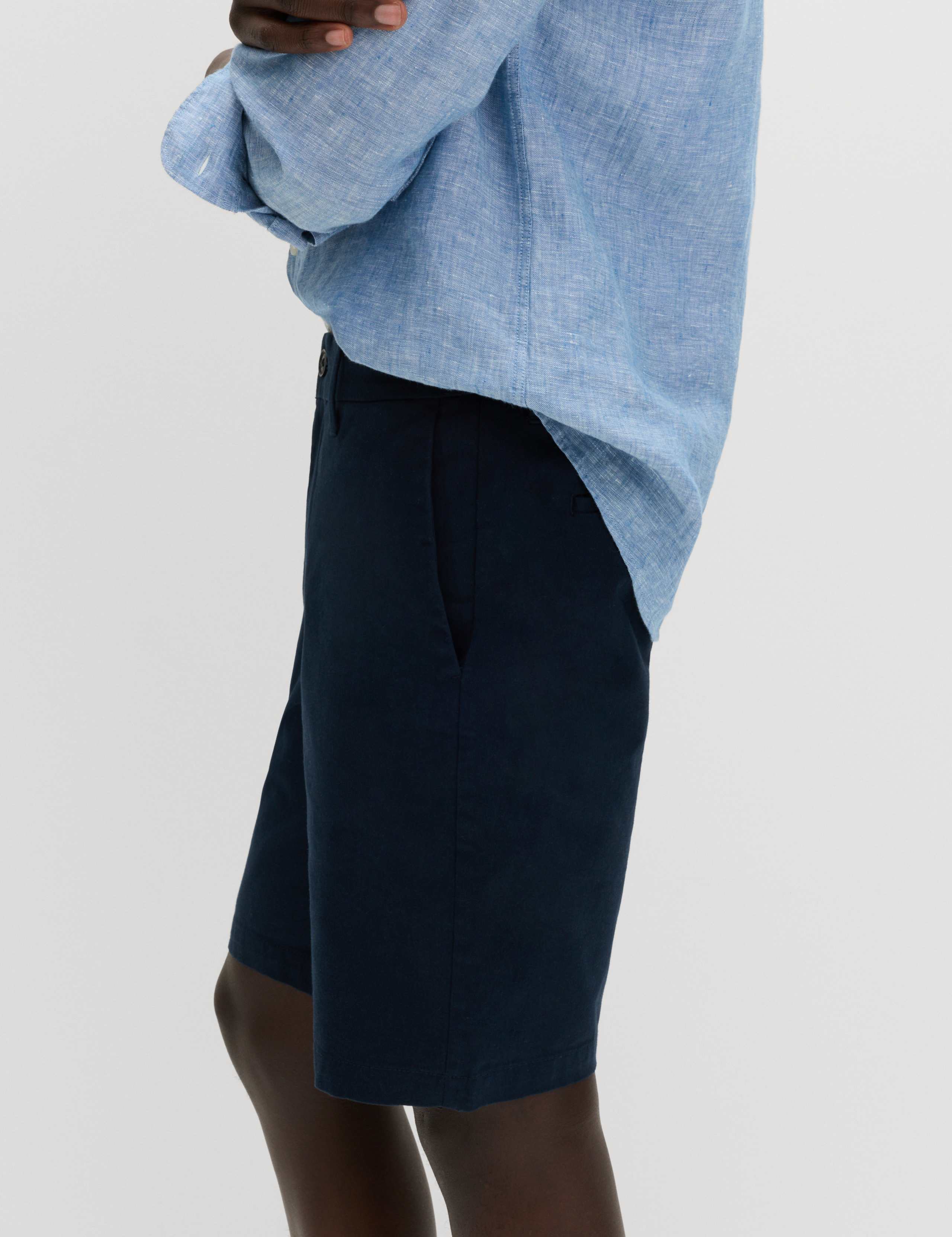 Regular Fit Stretch Chino Shorts 3 of 5