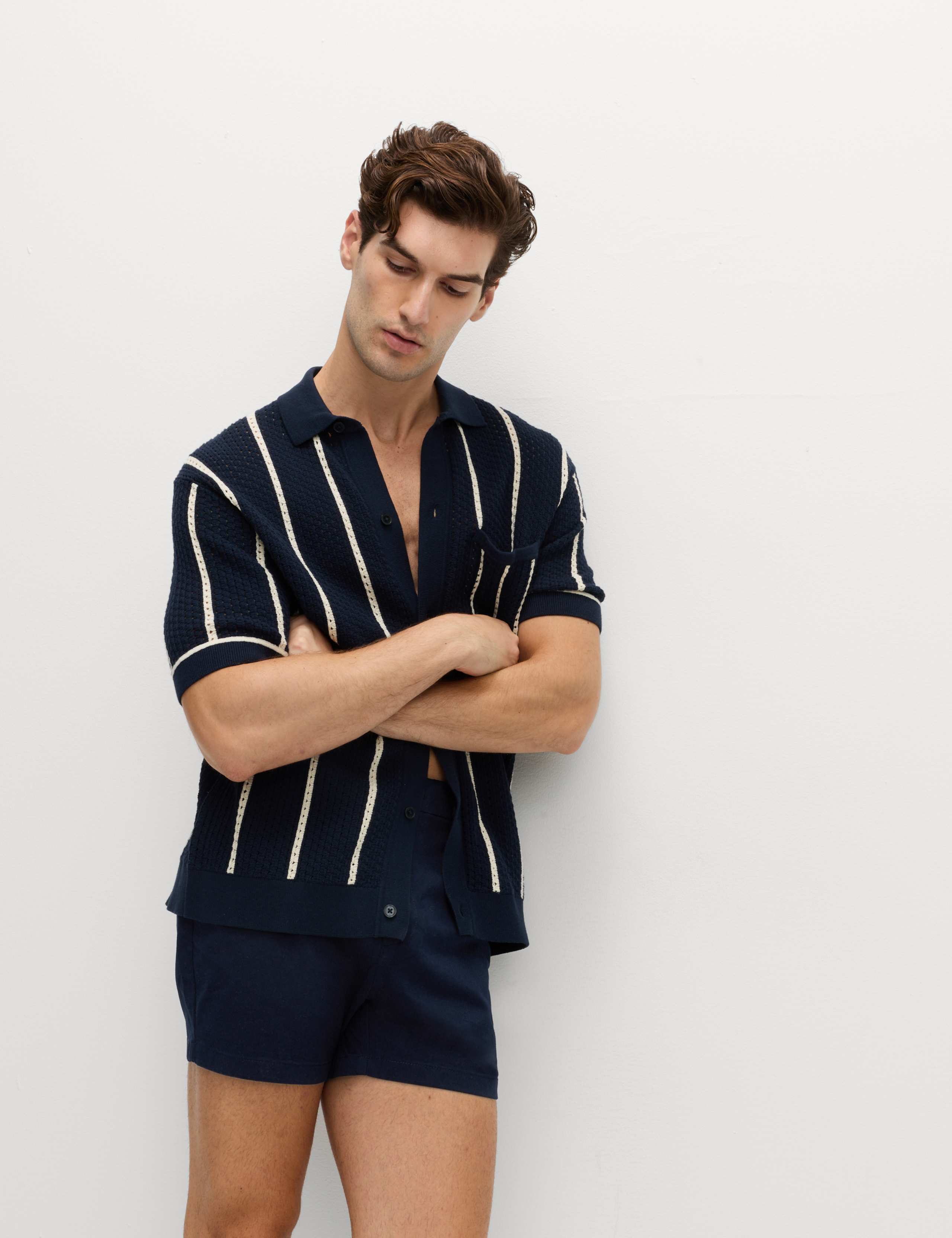 Regular Fit Stretch Chino Shorts 4 of 7