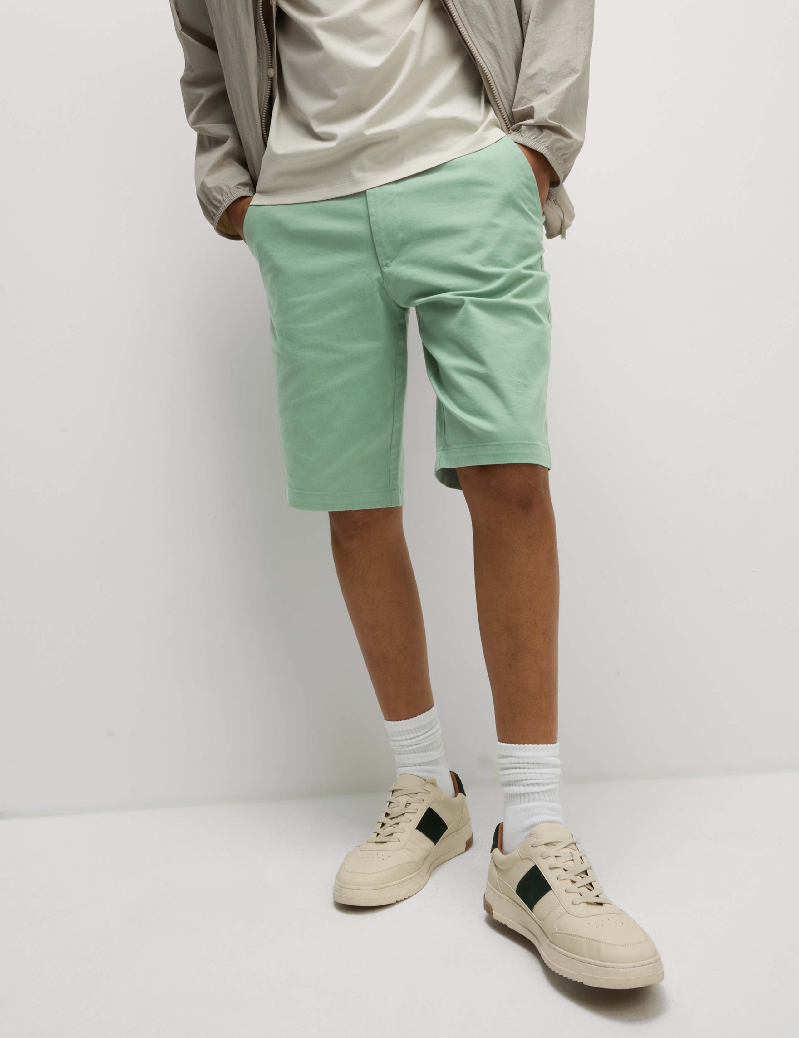 Regular Fit Stretch Chino Shorts 6 of 6