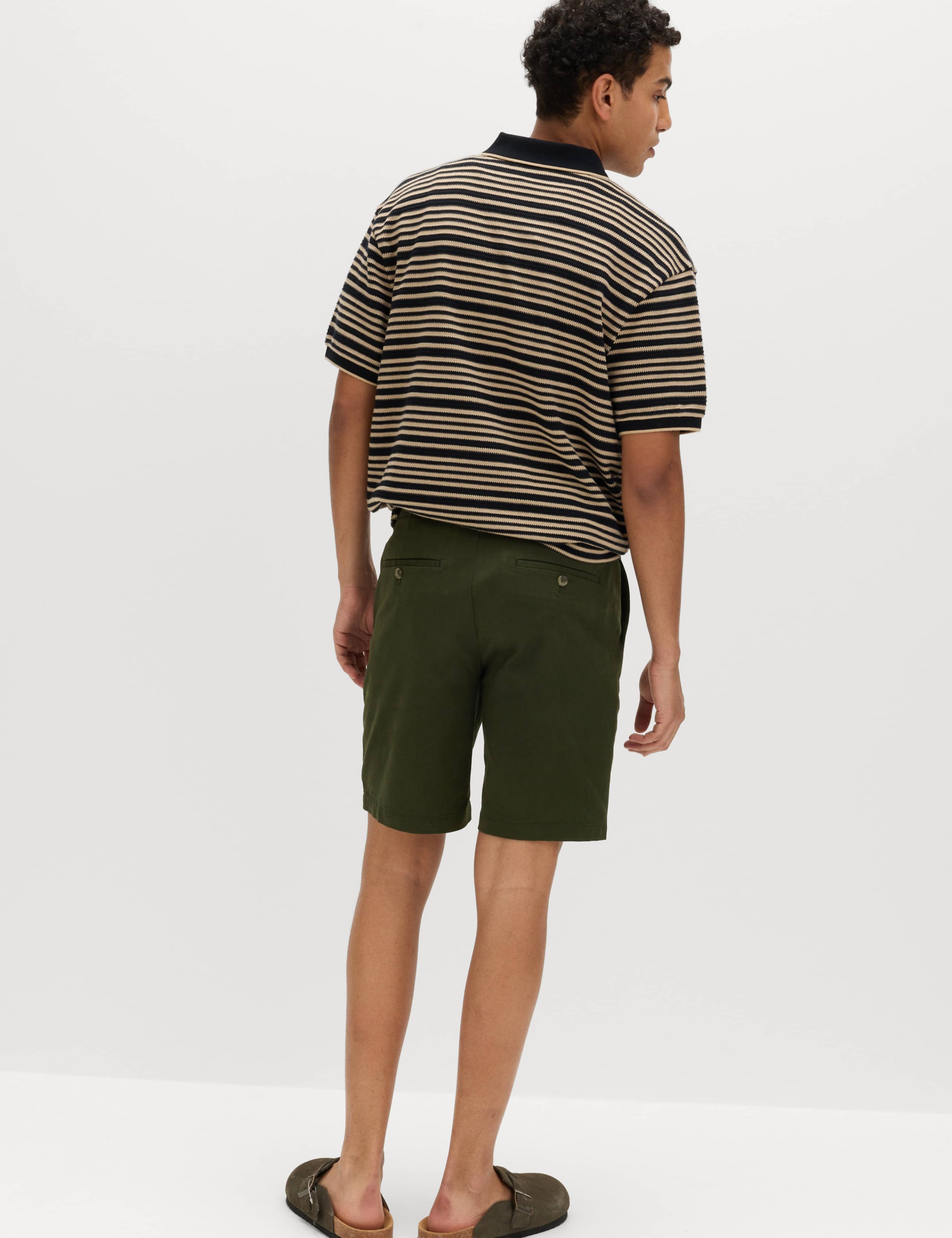 Regular Fit Stretch Chino Shorts 4 of 6