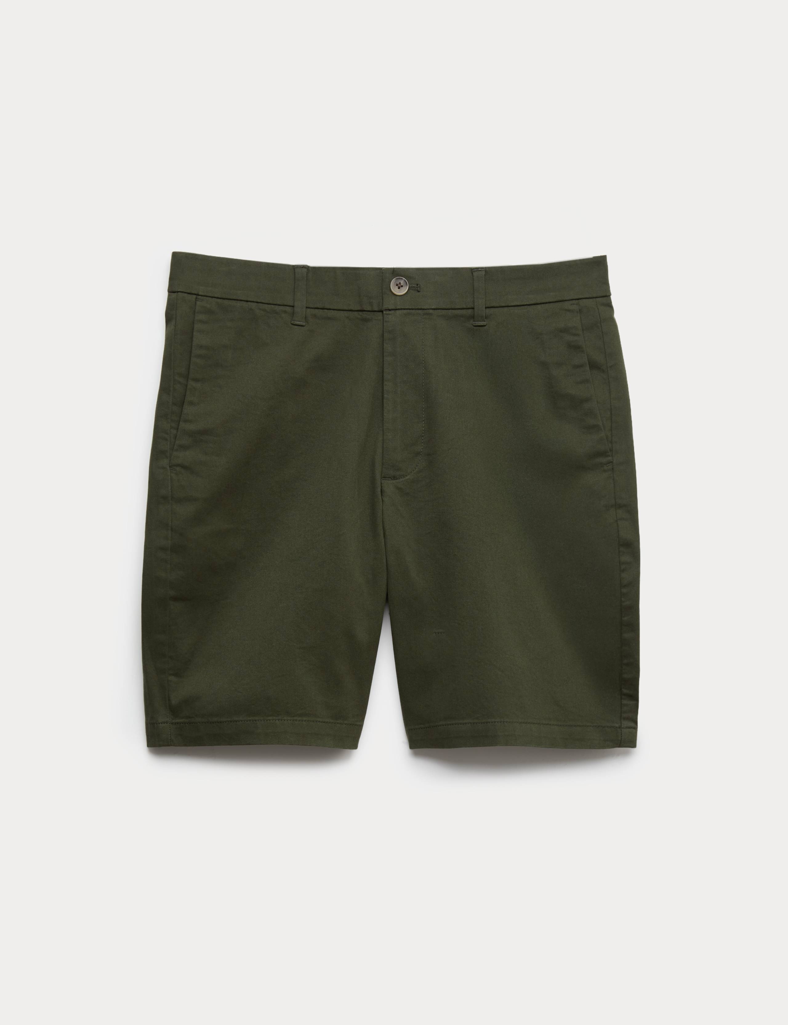 Regular Fit Stretch Chino Shorts 2 of 6