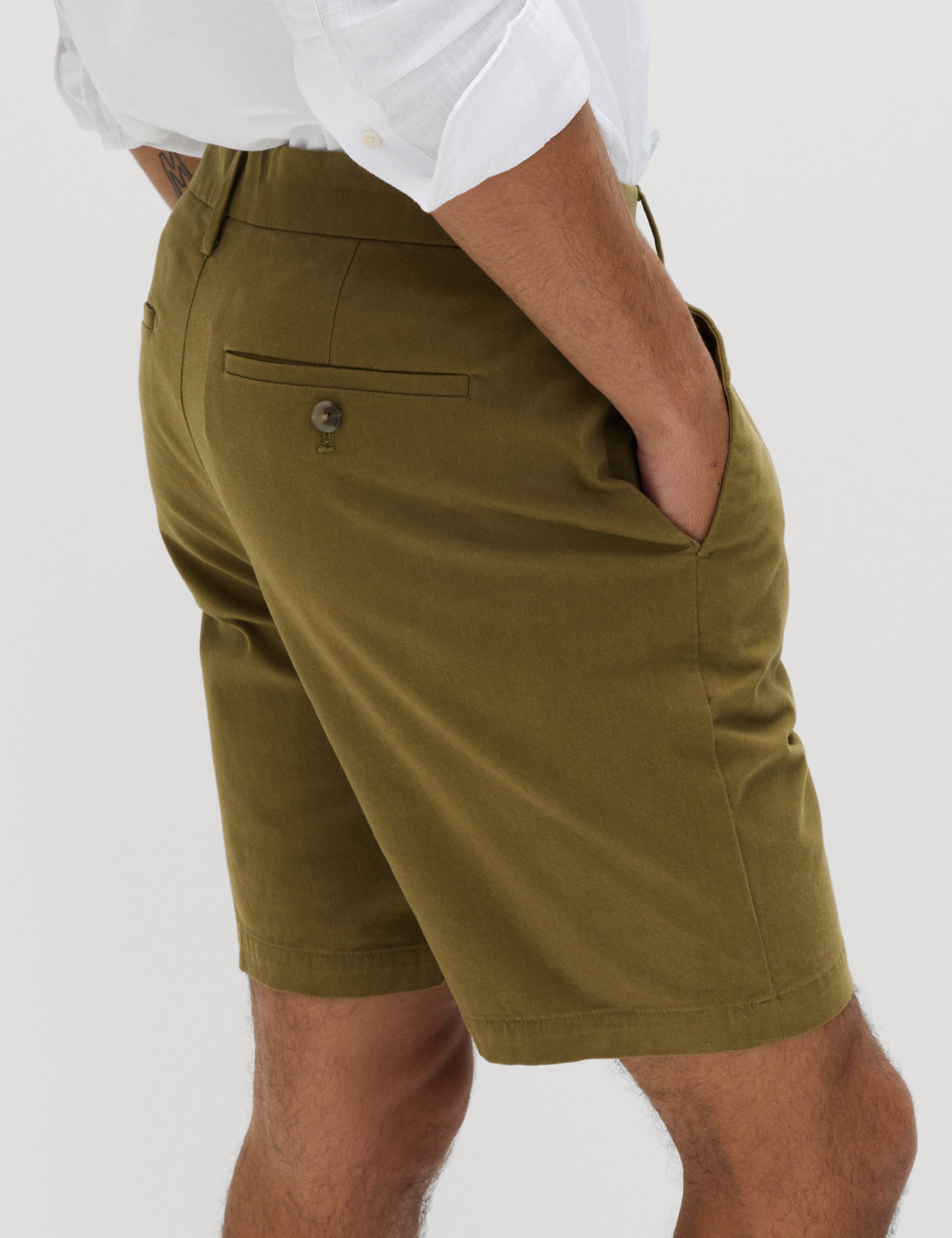 Regular Fit Stretch Chino Shorts 3 of 5
