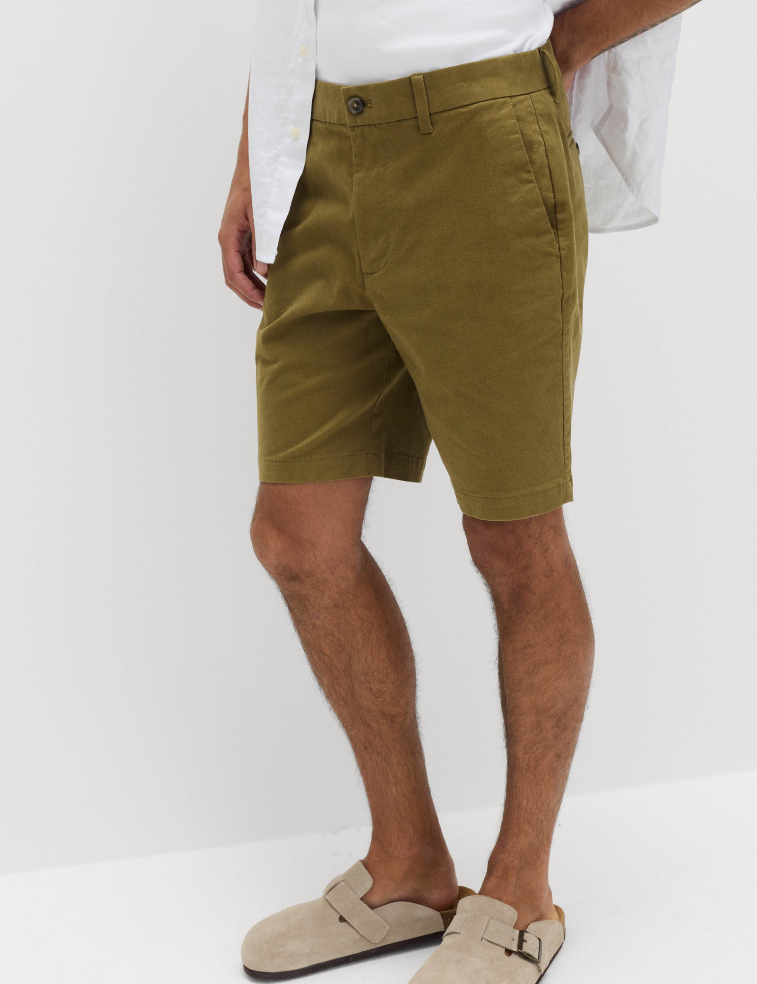 Regular Fit Stretch Chino Shorts 5 of 5
