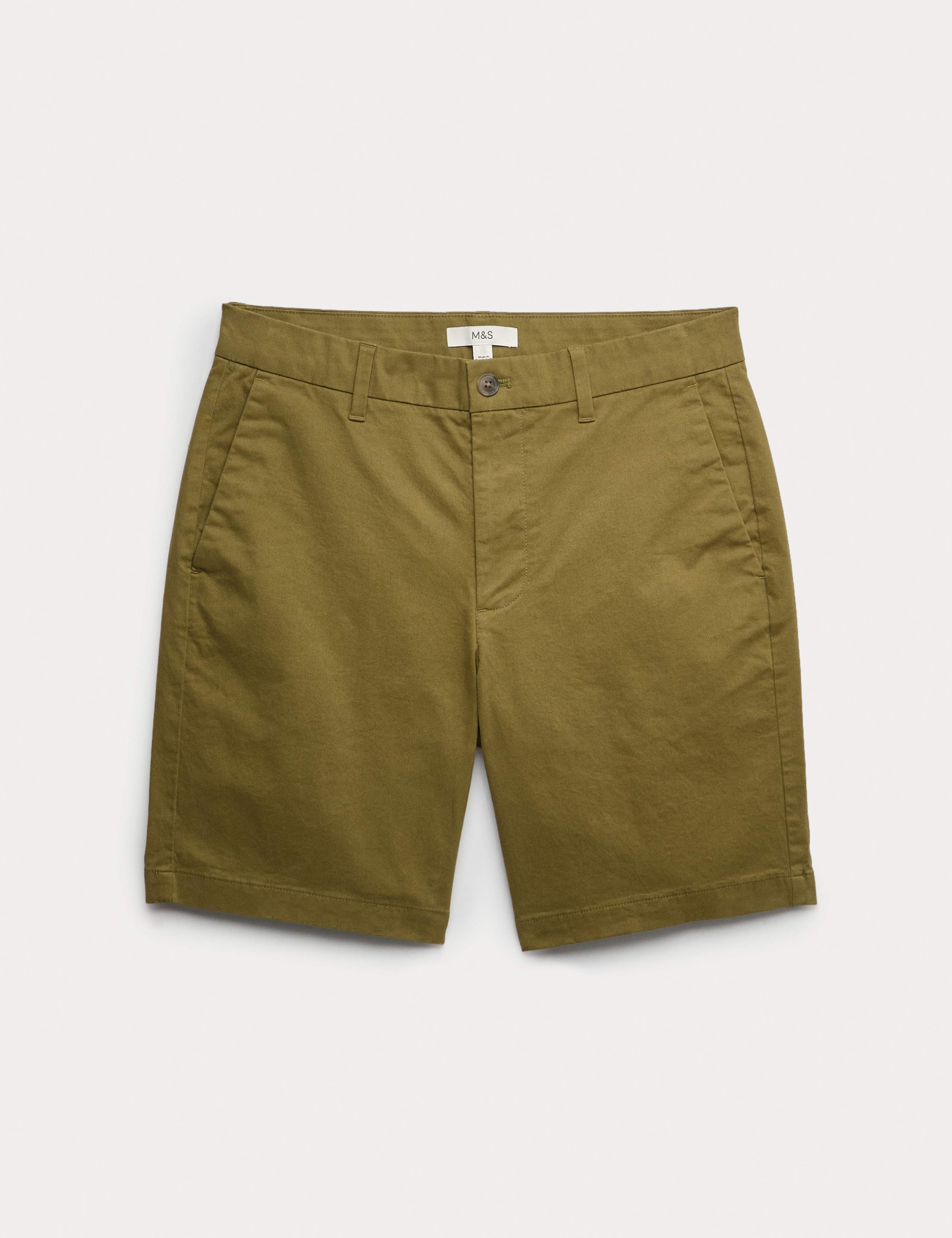 Regular Fit Stretch Chino Shorts 2 of 5