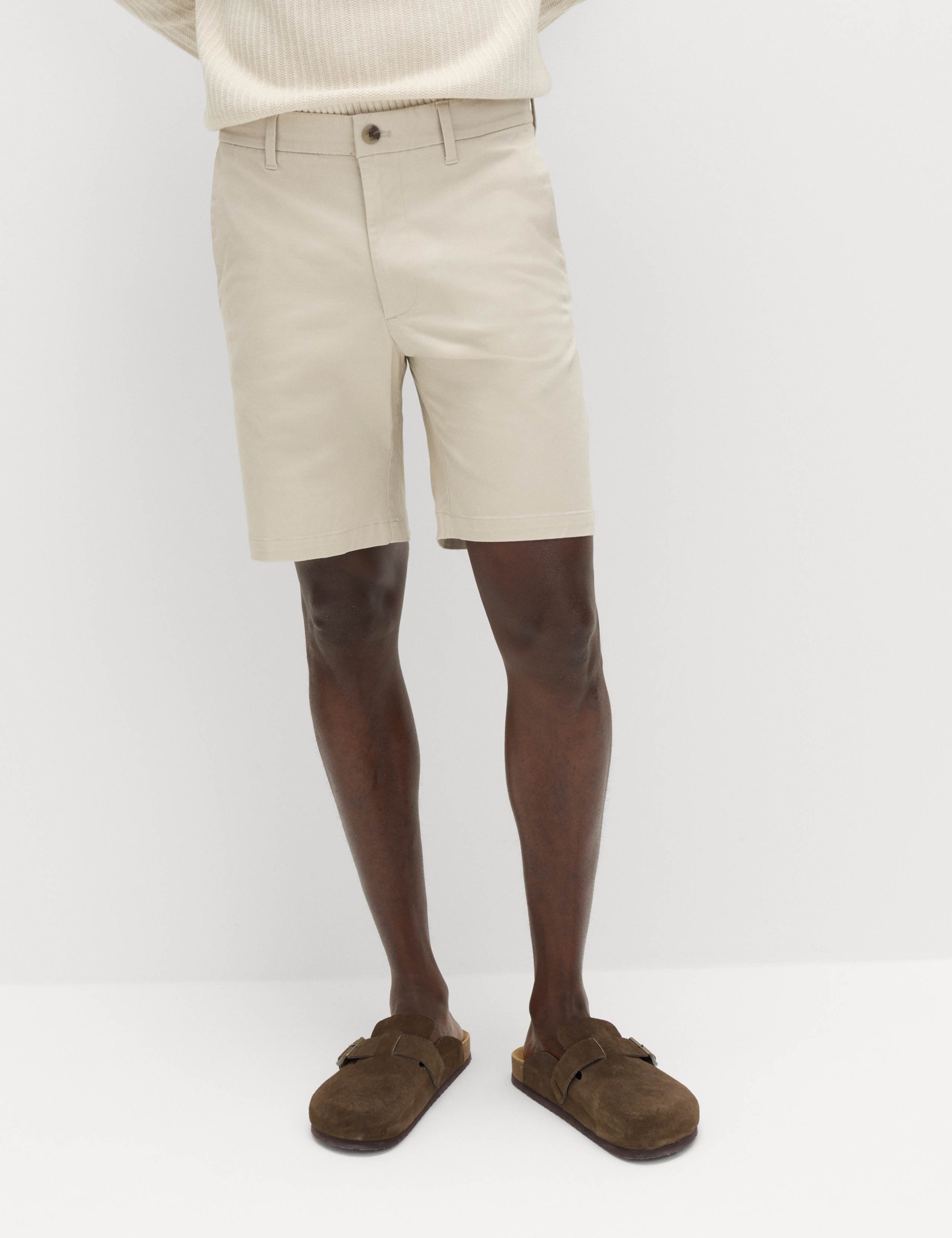 Regular Fit Stretch Chino Shorts 1 of 7