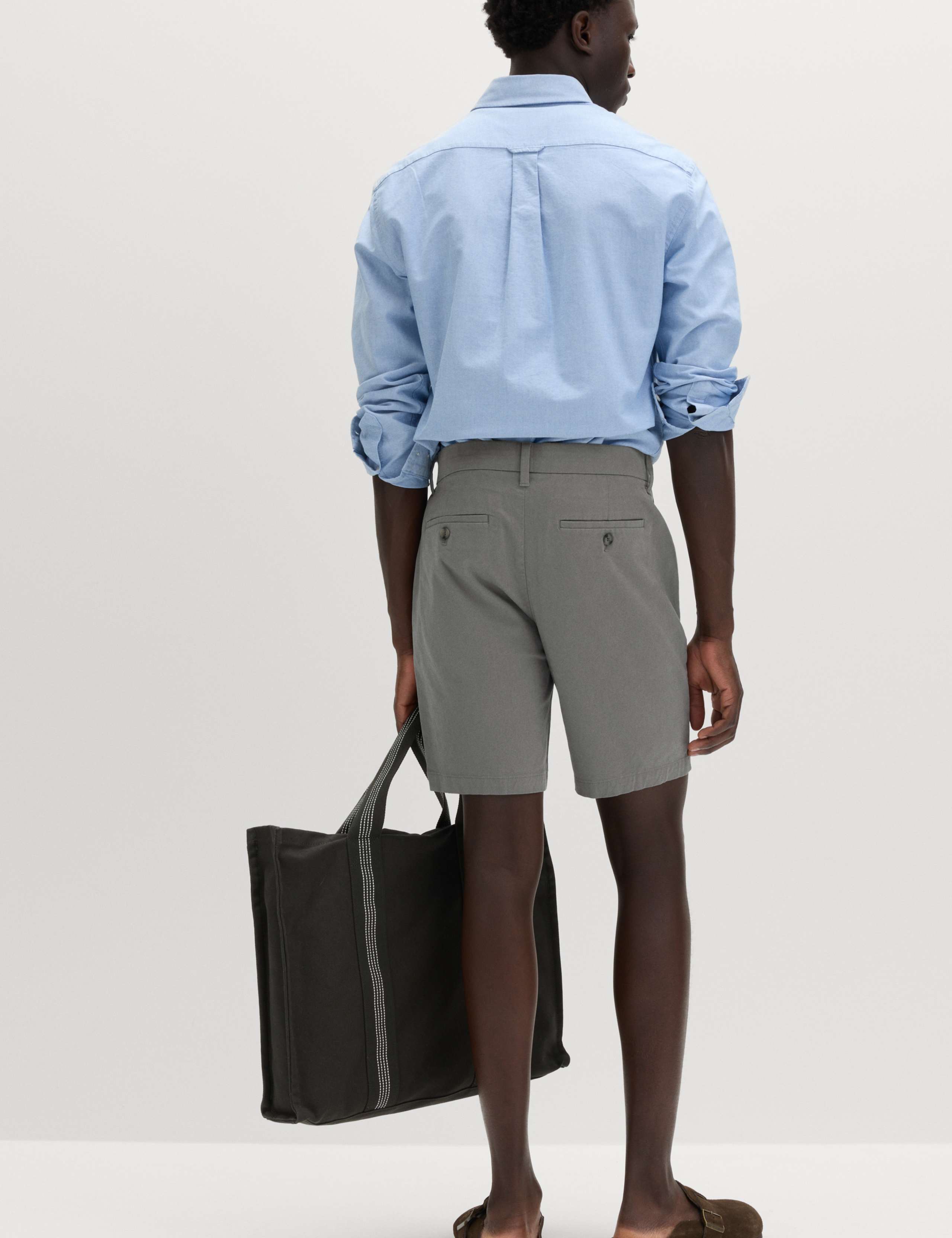 Regular Fit Stretch Chino Shorts 4 of 5