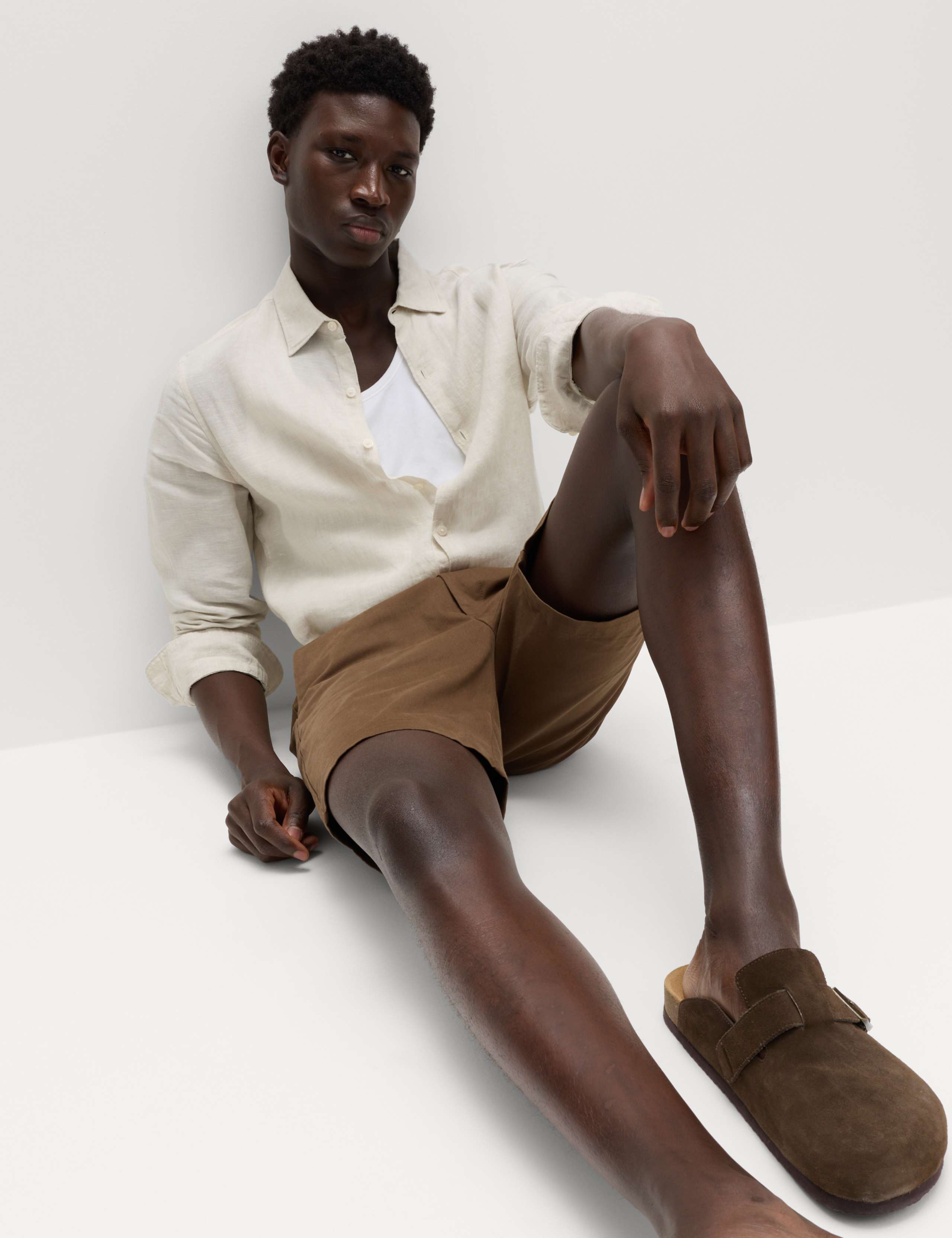 Regular Fit Stretch Chino Shorts 6 of 6