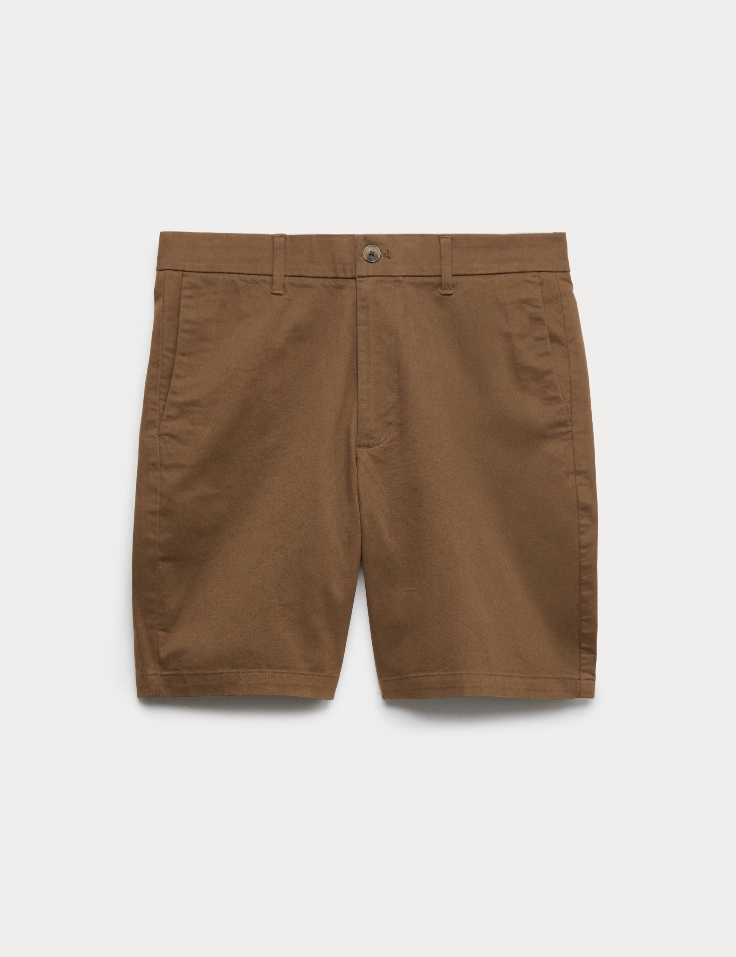 Regular Fit Stretch Chino Shorts 2 of 6