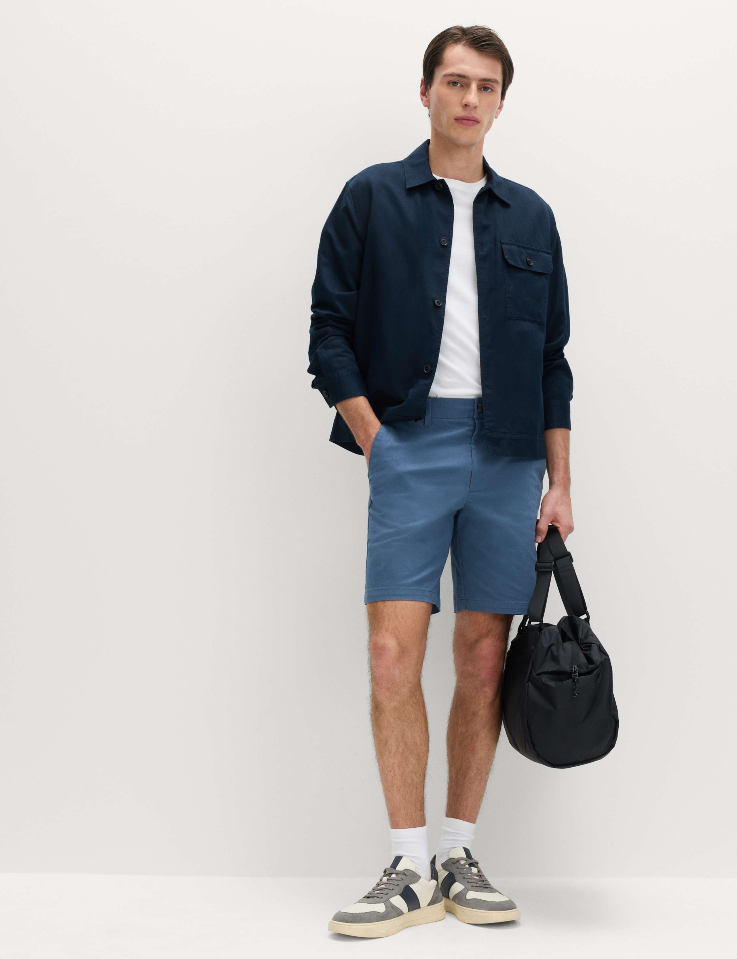 Regular Fit Stretch Chino Shorts 3 of 6