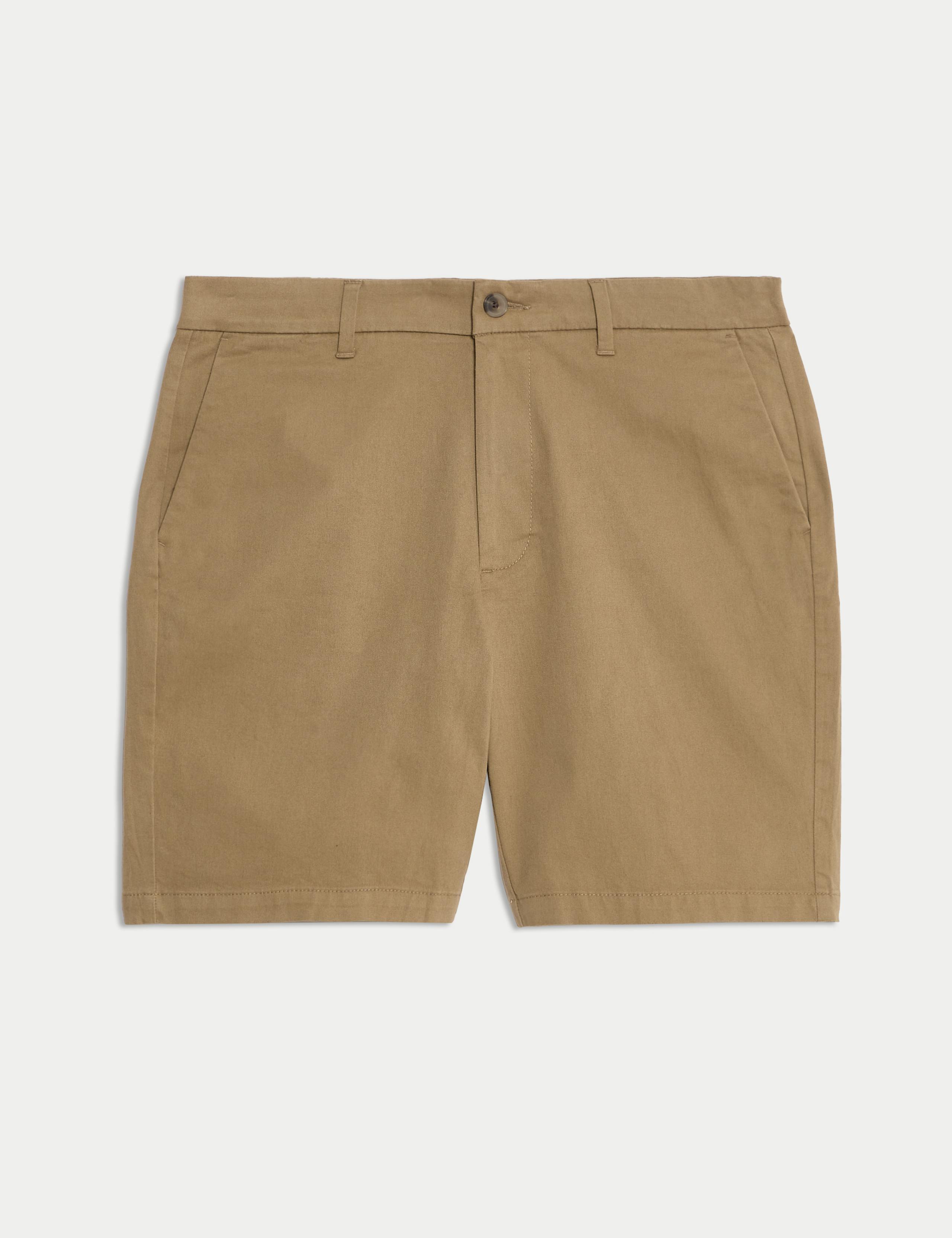 Regular Fit Stretch Chino Shorts 2 of 5
