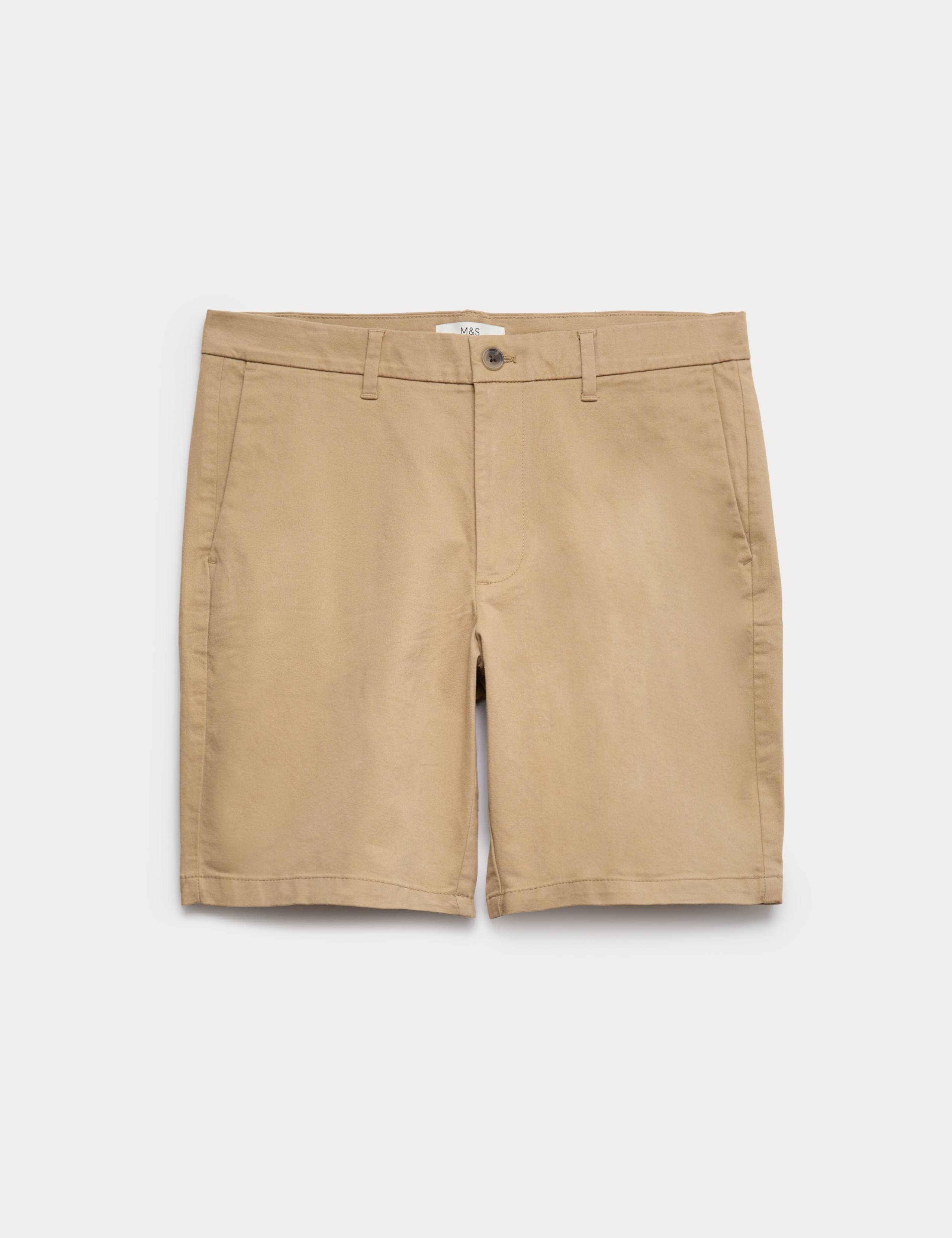 Regular Fit Stretch Chino Shorts 2 of 5