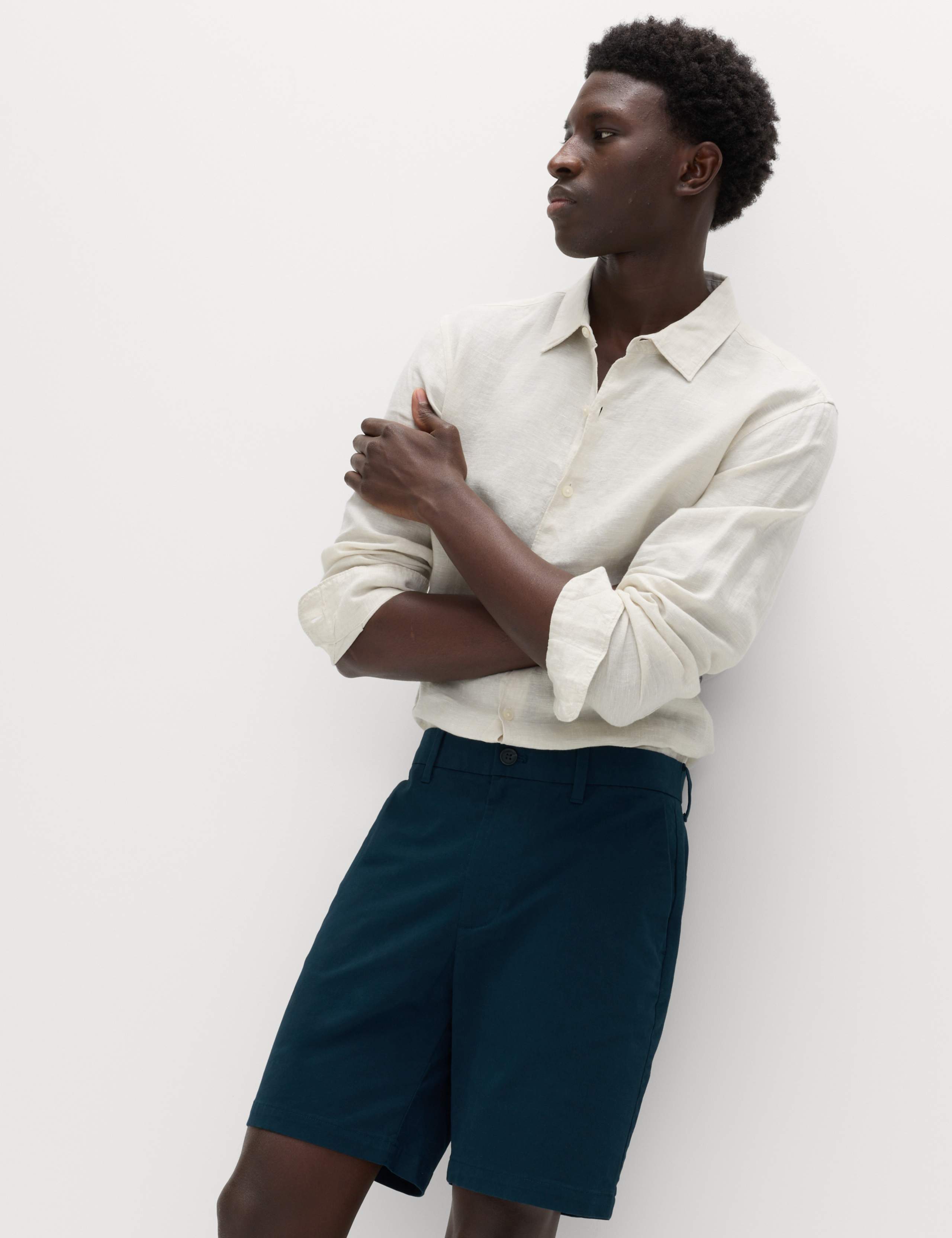 Regular Fit Stretch Chino Shorts 5 of 5