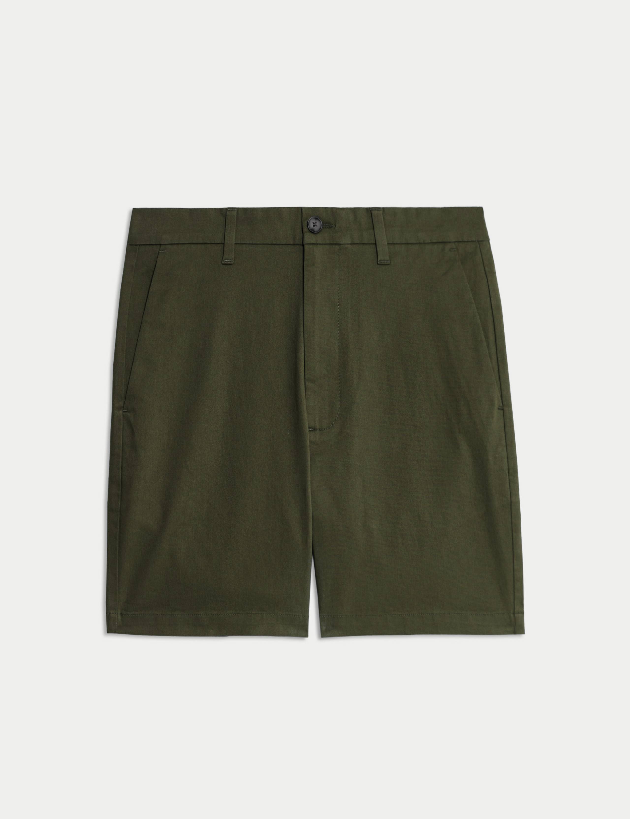 Regular Fit Stretch Chino Shorts 2 of 5