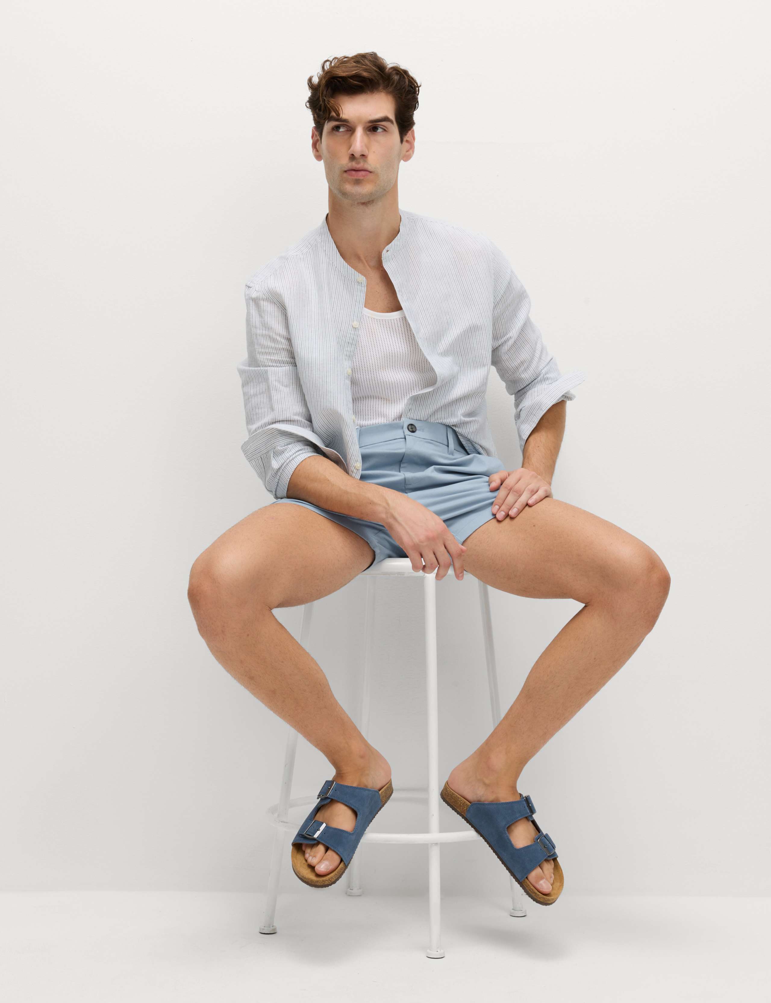 Slim Fit Stretch Chino Shorts 3 of 7